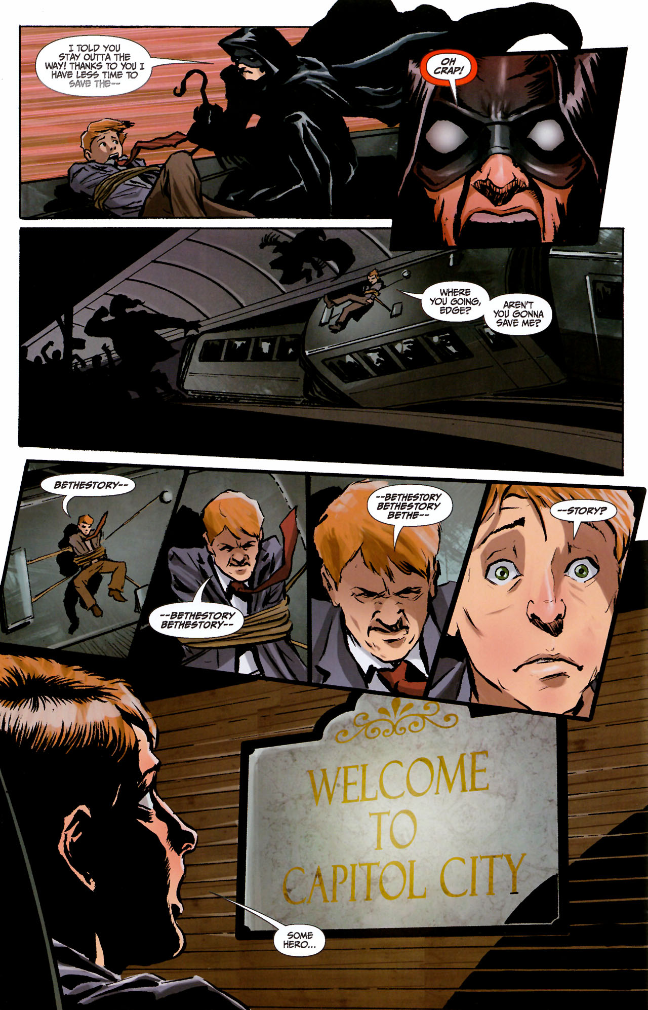 Read online Caped comic -  Issue #1 - 8