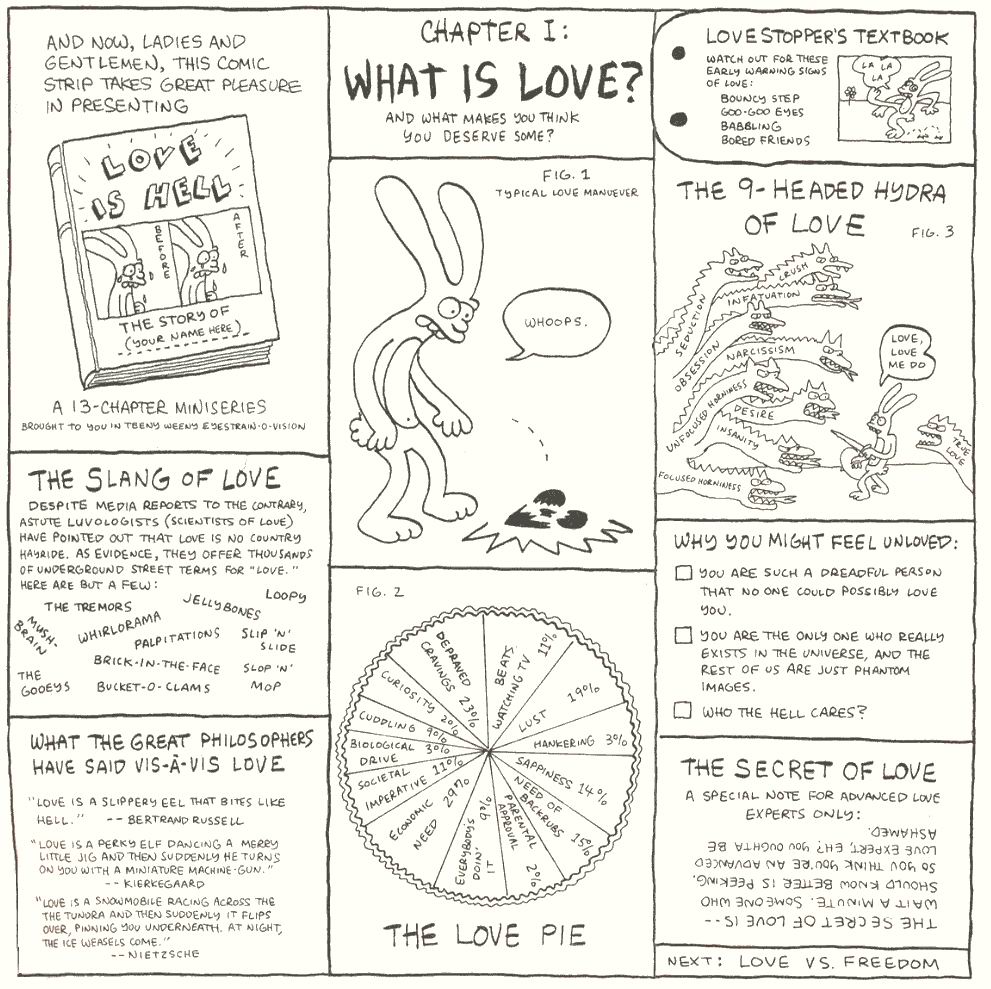 Read online Life In Hell comic -  Issue # TPB Love is Hell - 4