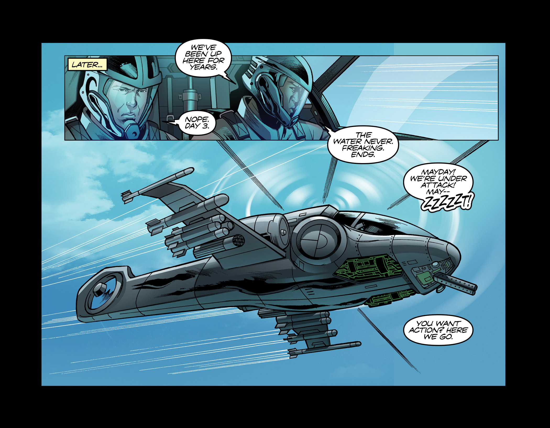 Read online Airwolf Airstrikes comic -  Issue #3 - 11
