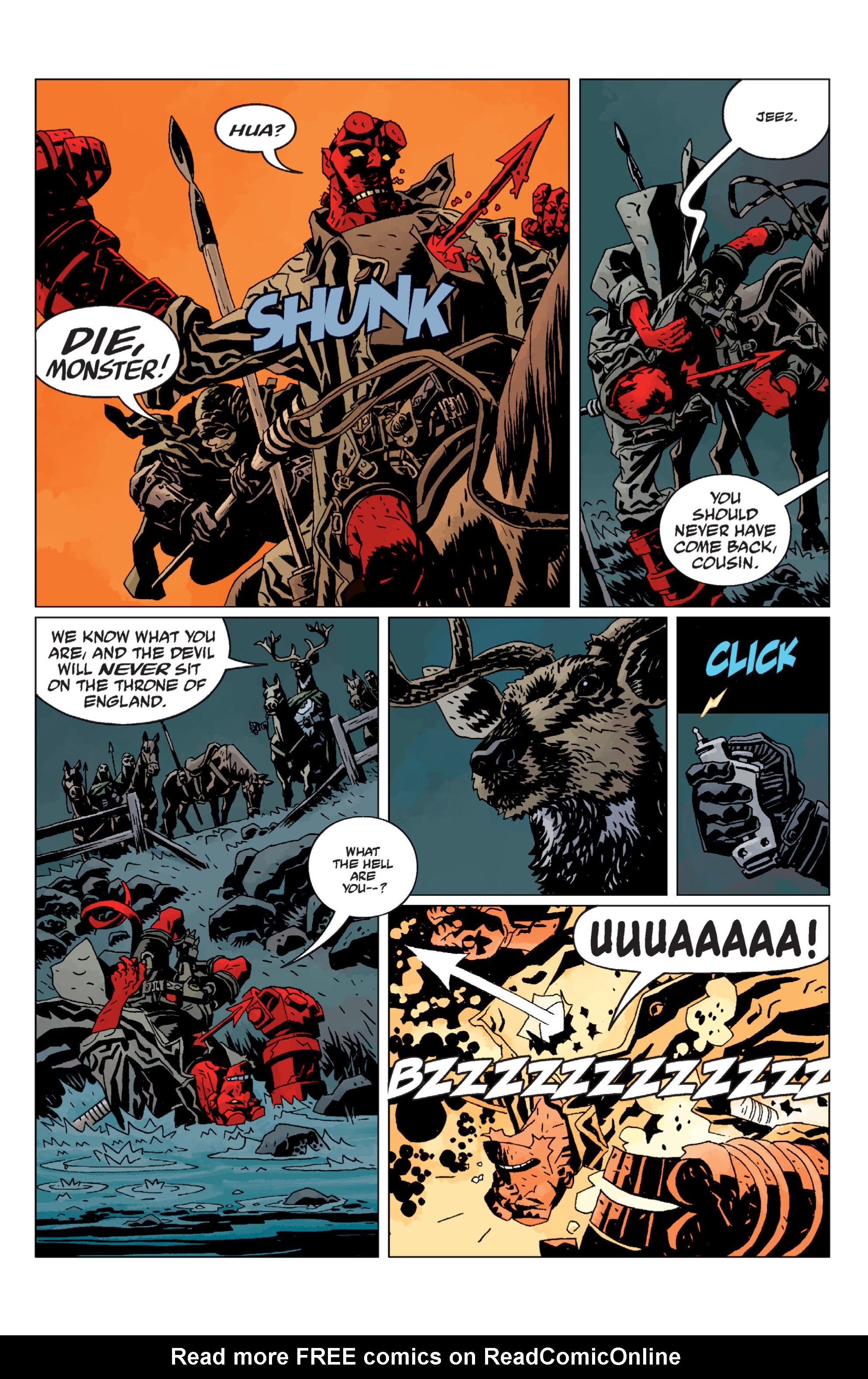 Read online Hellboy comic -  Issue #9 - 33