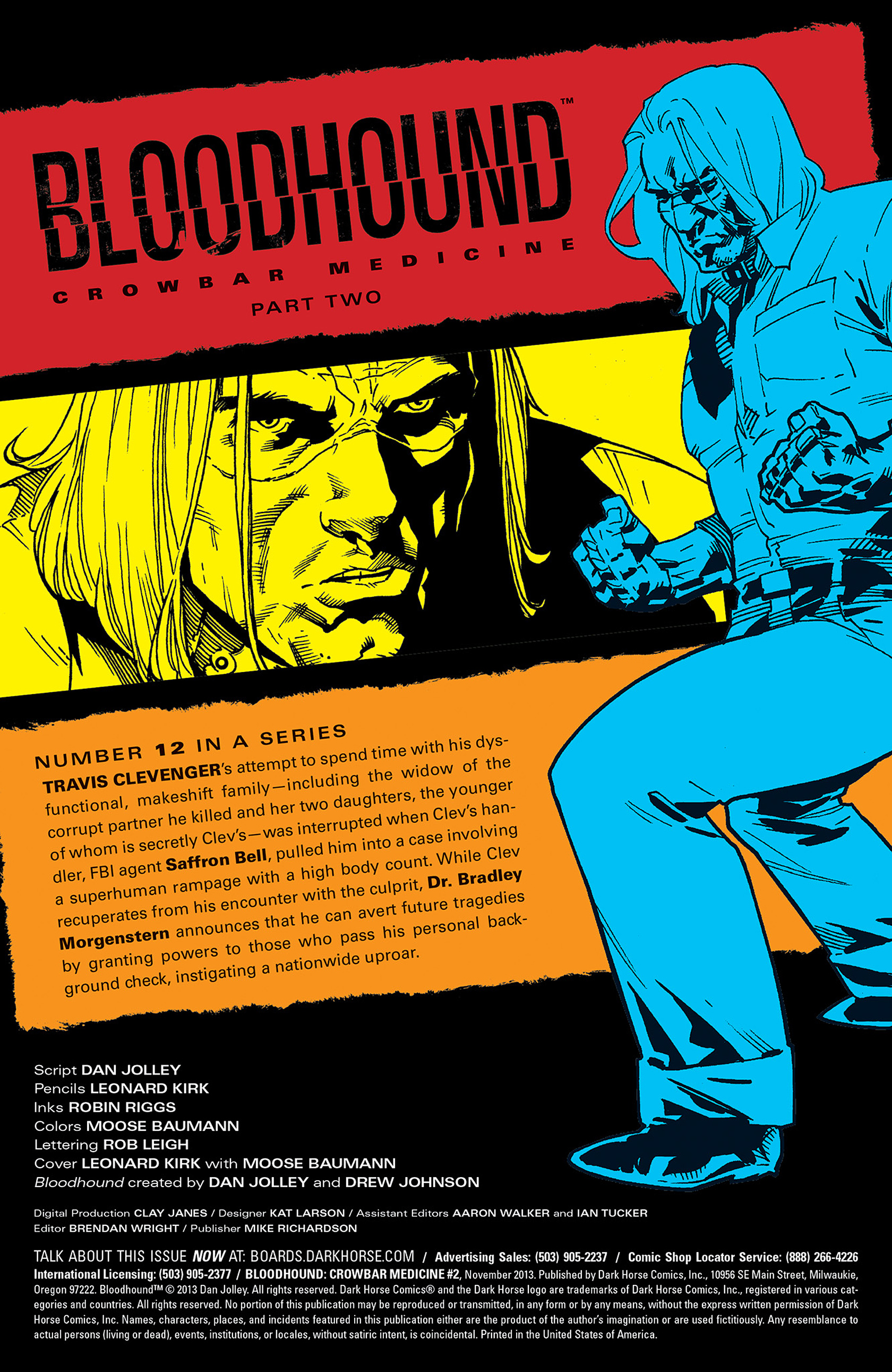 Read online Bloodhound: Crowbar Medicine comic -  Issue #2 - 2