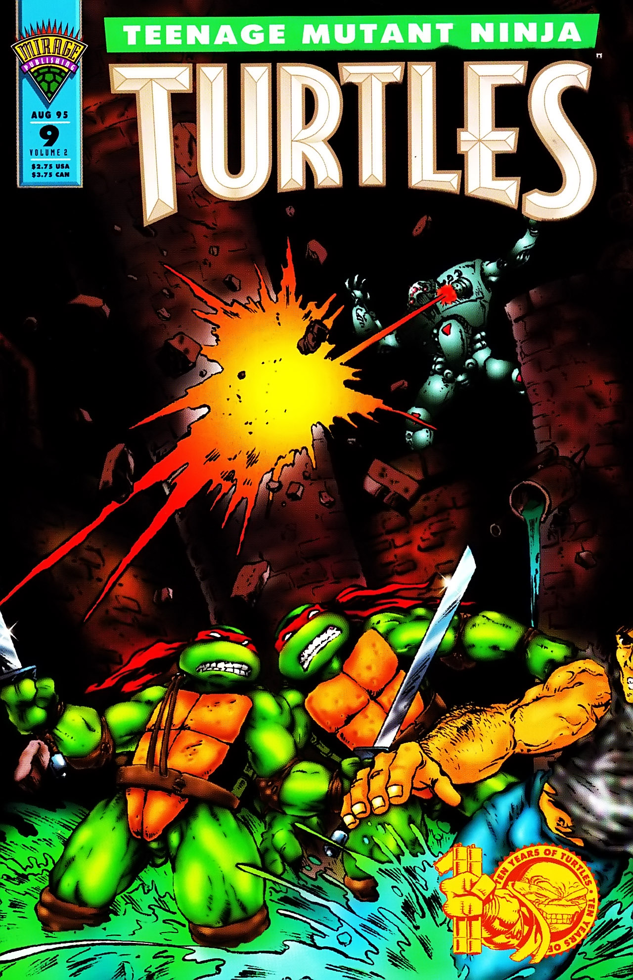 Read online Teenage Mutant Ninja Turtles (1993) comic -  Issue #9 - 1