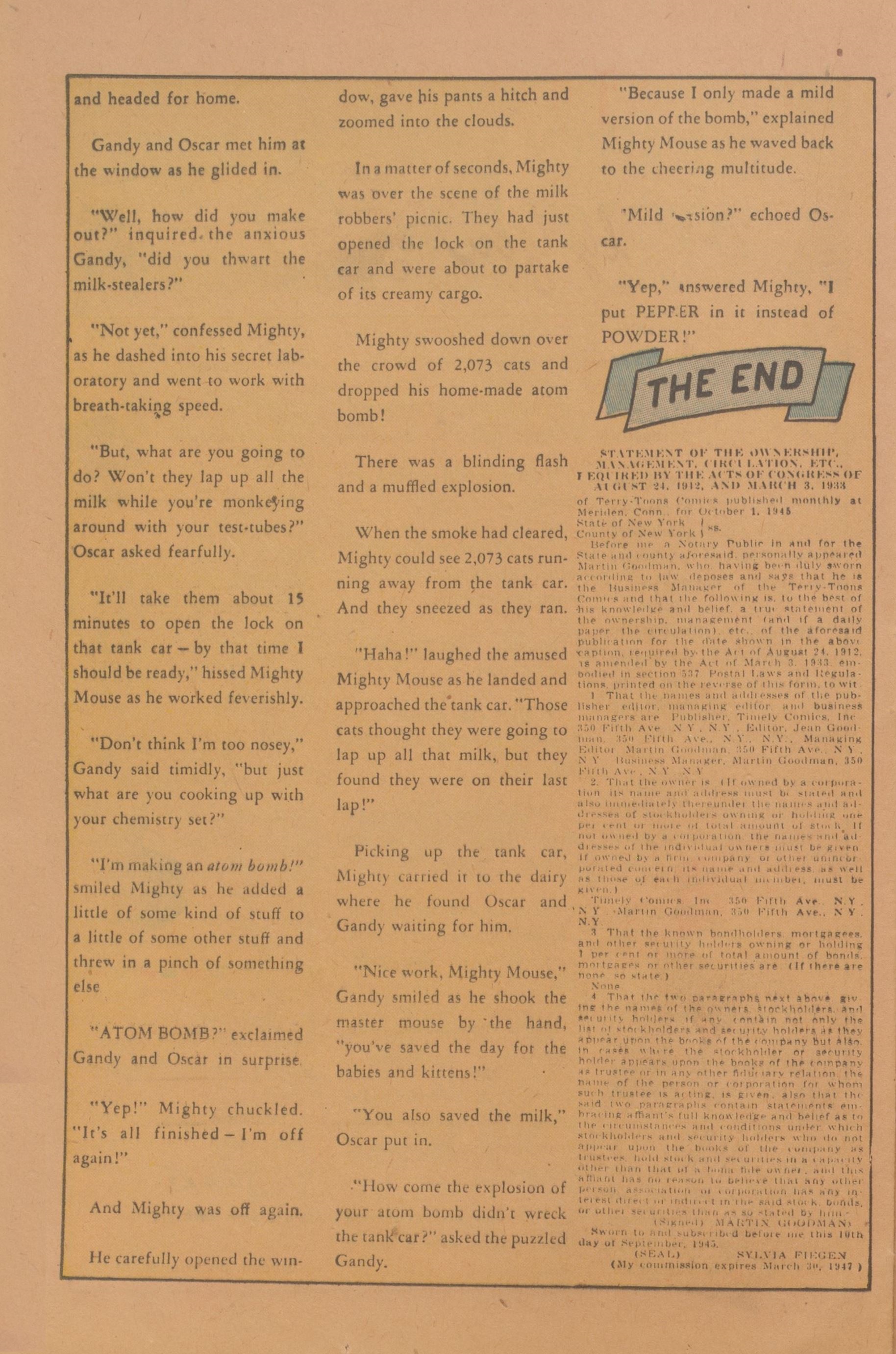 Read online Terry-Toons Comics comic -  Issue #40 - 24