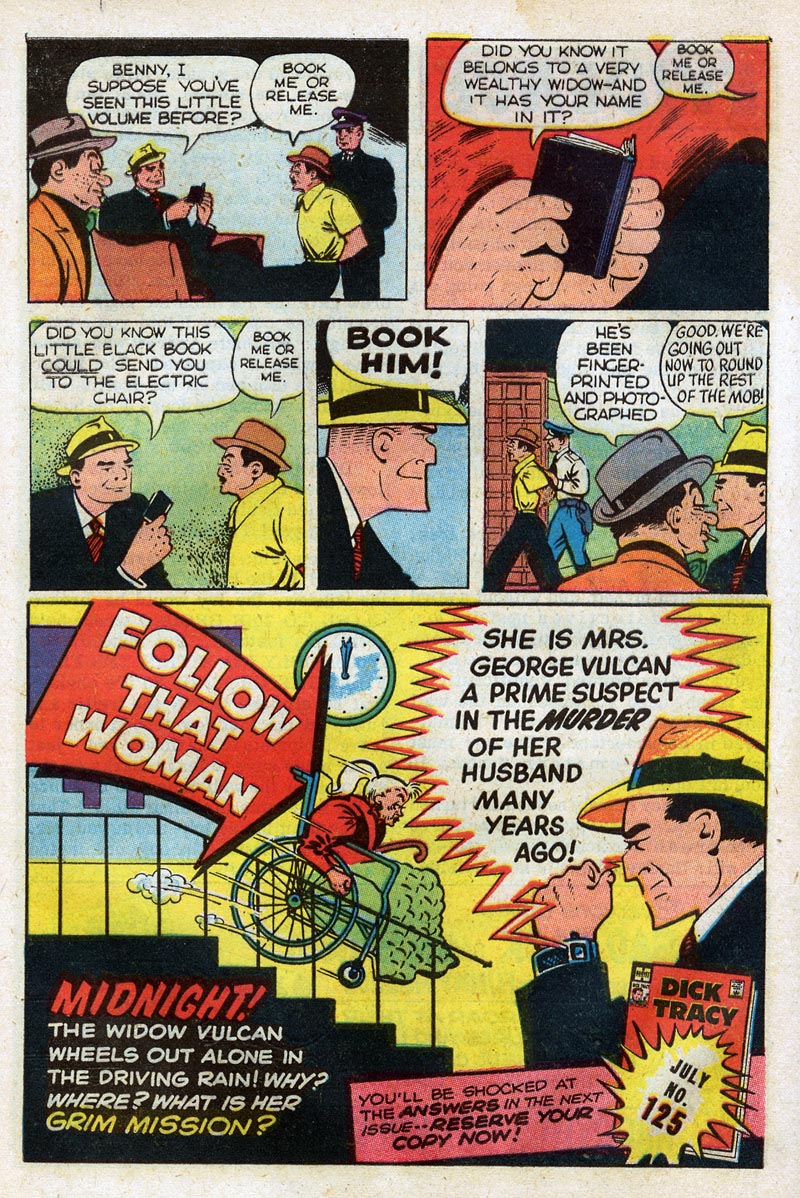 Read online Dick Tracy comic -  Issue #124 - 23