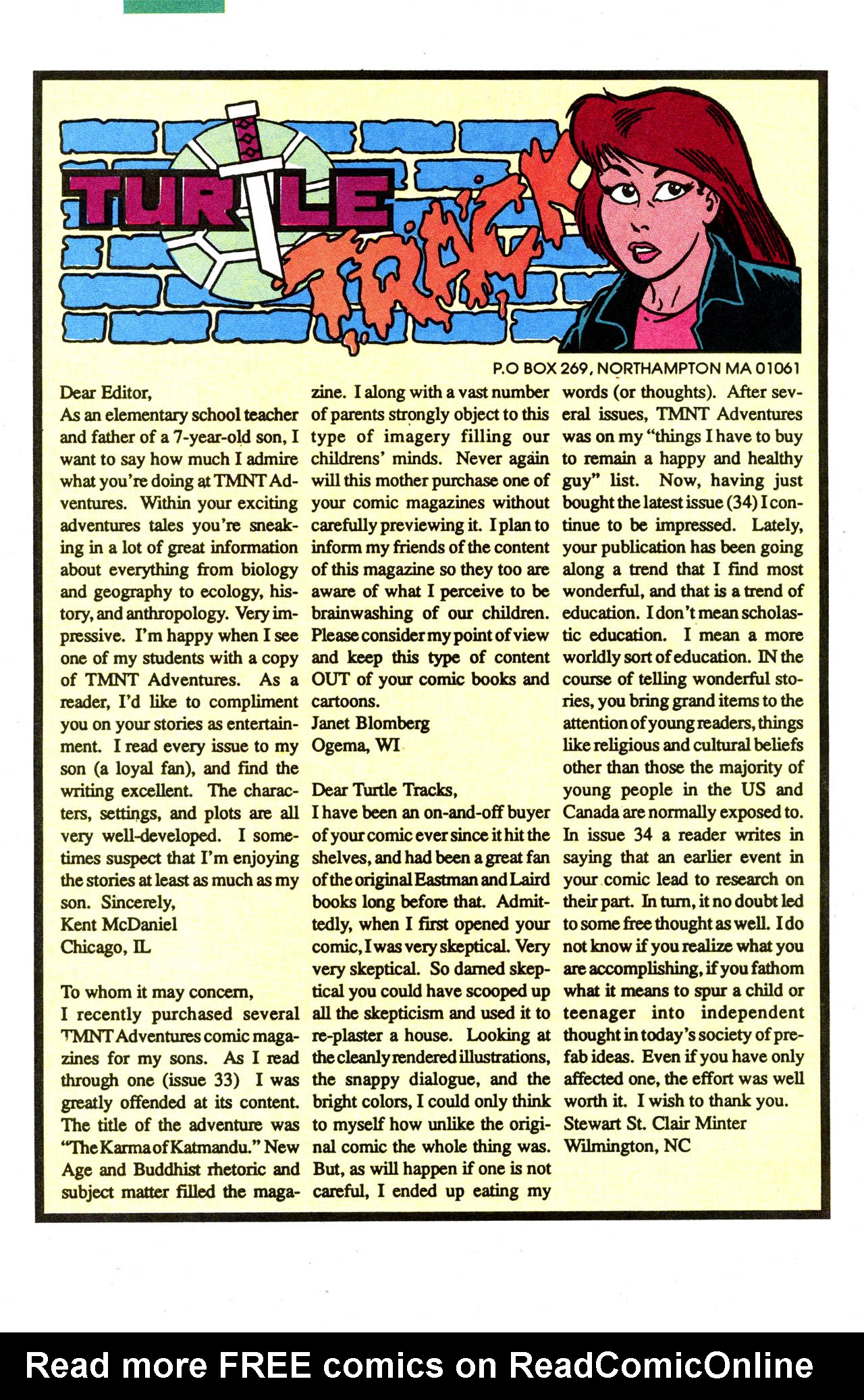 Read online Teenage Mutant Ninja Turtles Adventures (1989) comic -  Issue #36 - 32