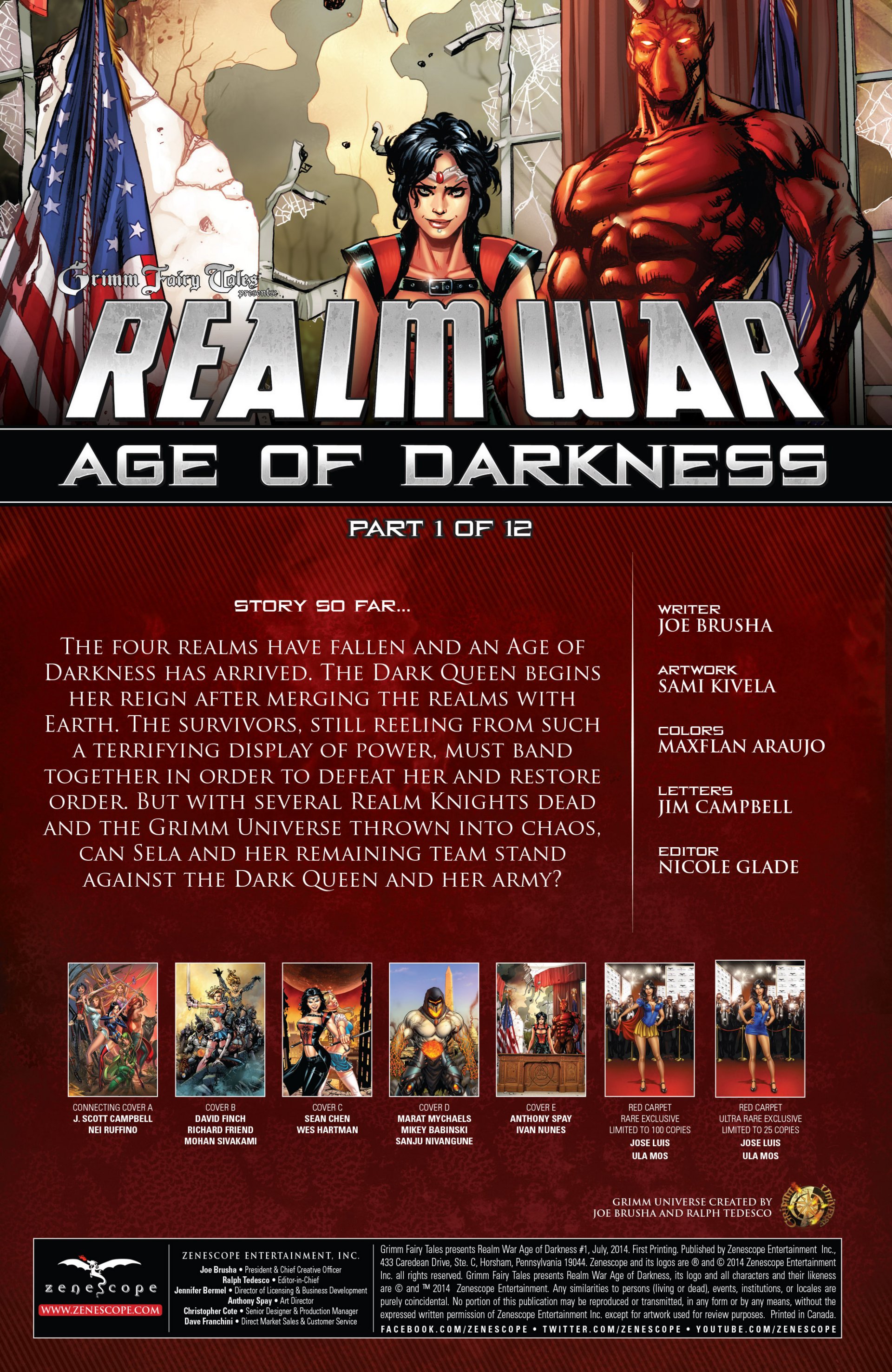 Read online Realm War comic -  Issue #1 - 2