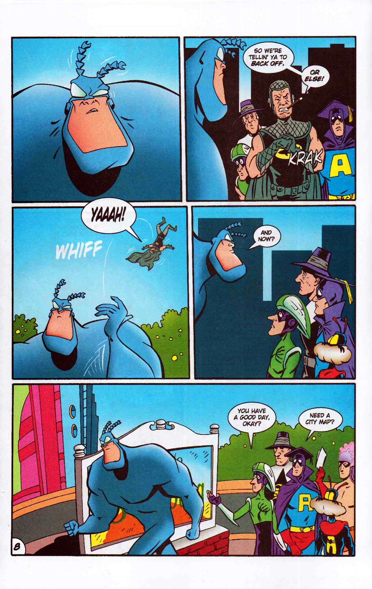 Read online The Tick: Days of Drama comic -  Issue #6 - 10