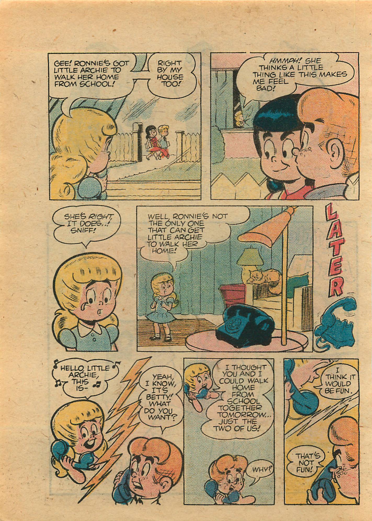 Read online Little Archie Comics Digest Magazine comic -  Issue #1 - 37