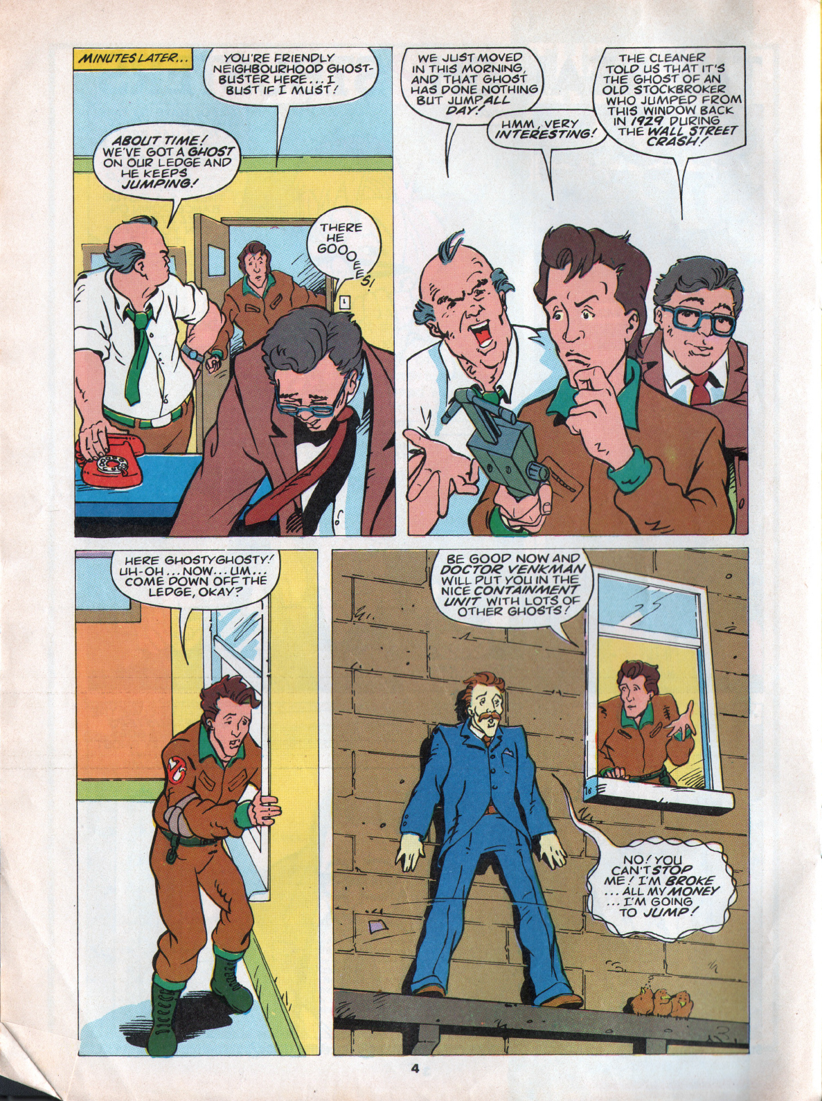 Read online The Real Ghostbusters comic -  Issue #39 - 4
