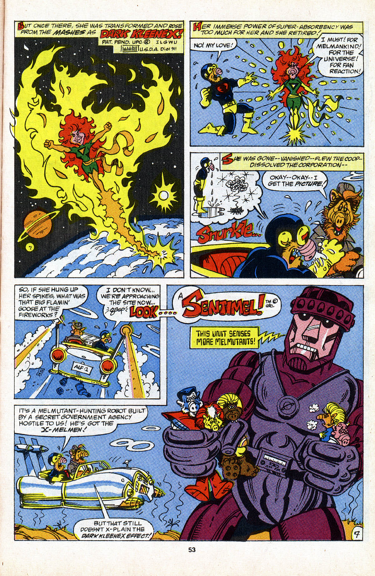 Read online ALF Holiday Special comic -  Issue #2 - 54