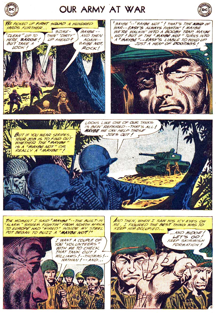 Read online Our Army at War (1952) comic -  Issue #98 - 7