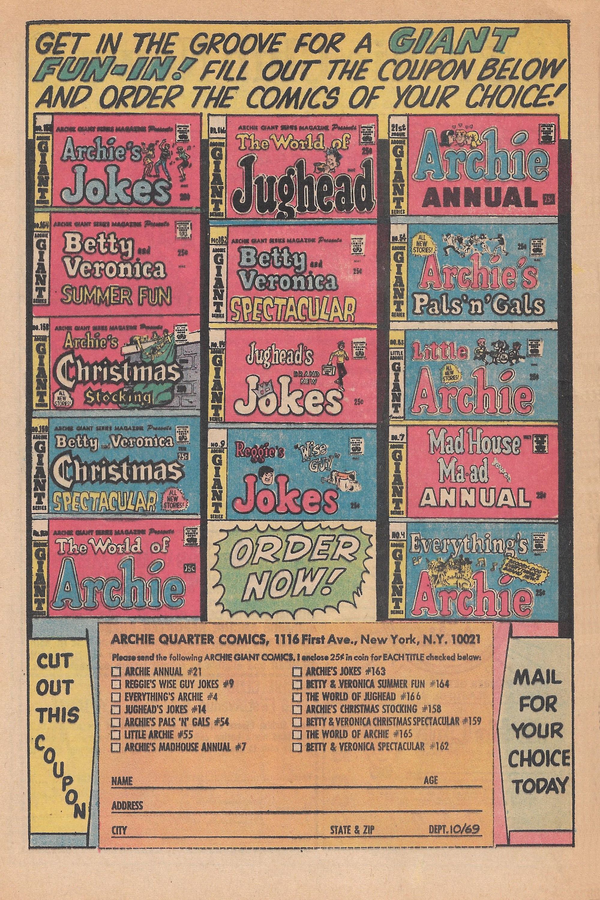 Read online Life With Archie (1958) comic -  Issue #91 - 28