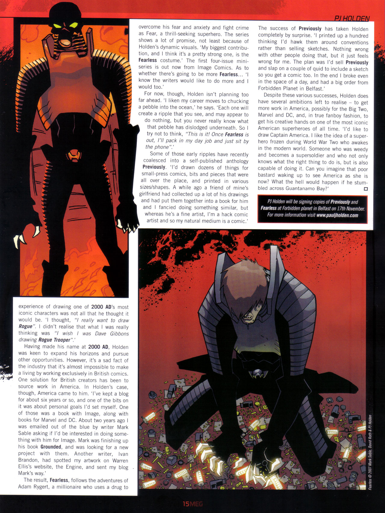 Read online Judge Dredd Megazine (Vol. 5) comic -  Issue #265 - 15