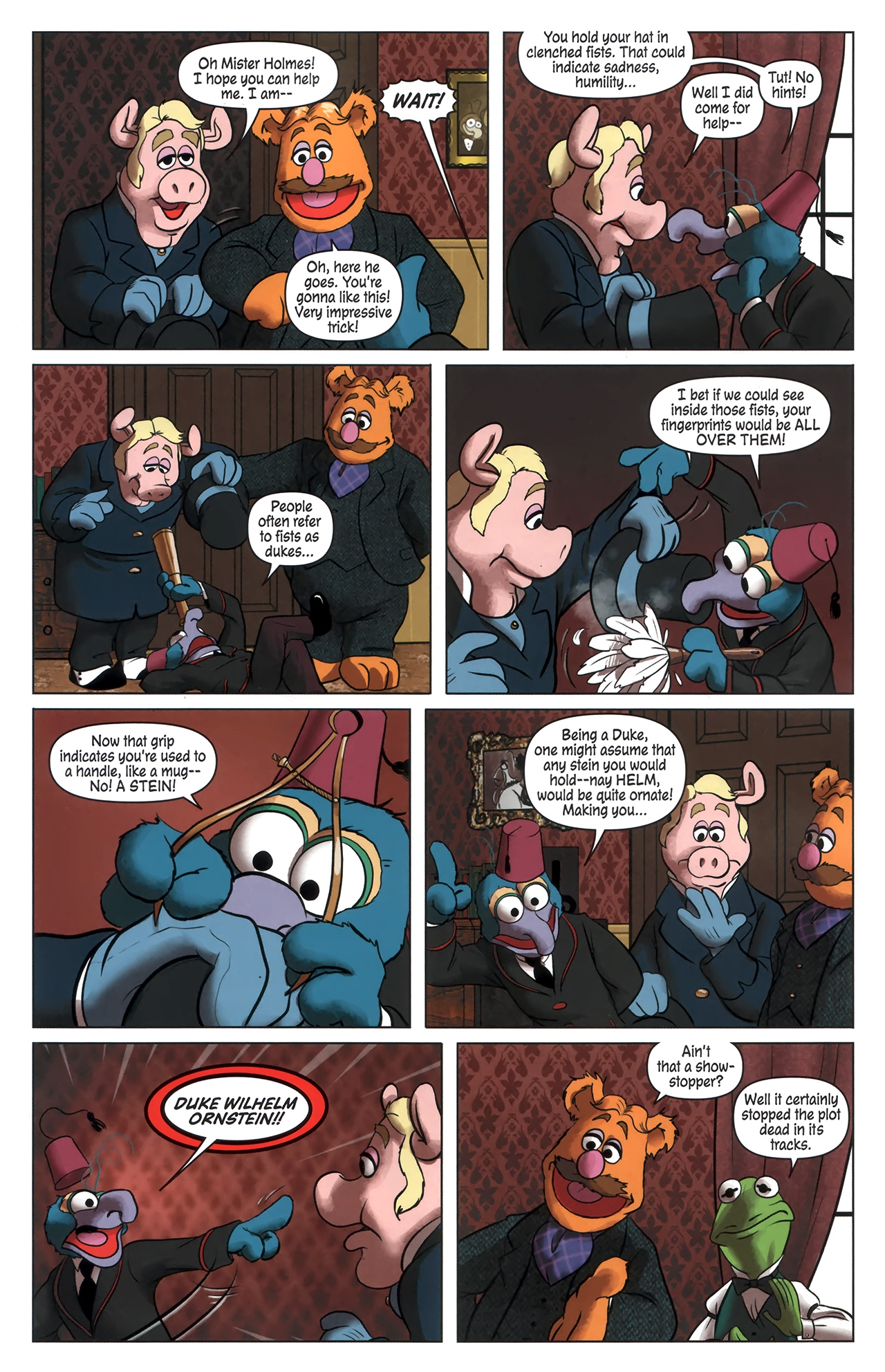 Read online Muppet Sherlock Holmes comic -  Issue #2 - 5