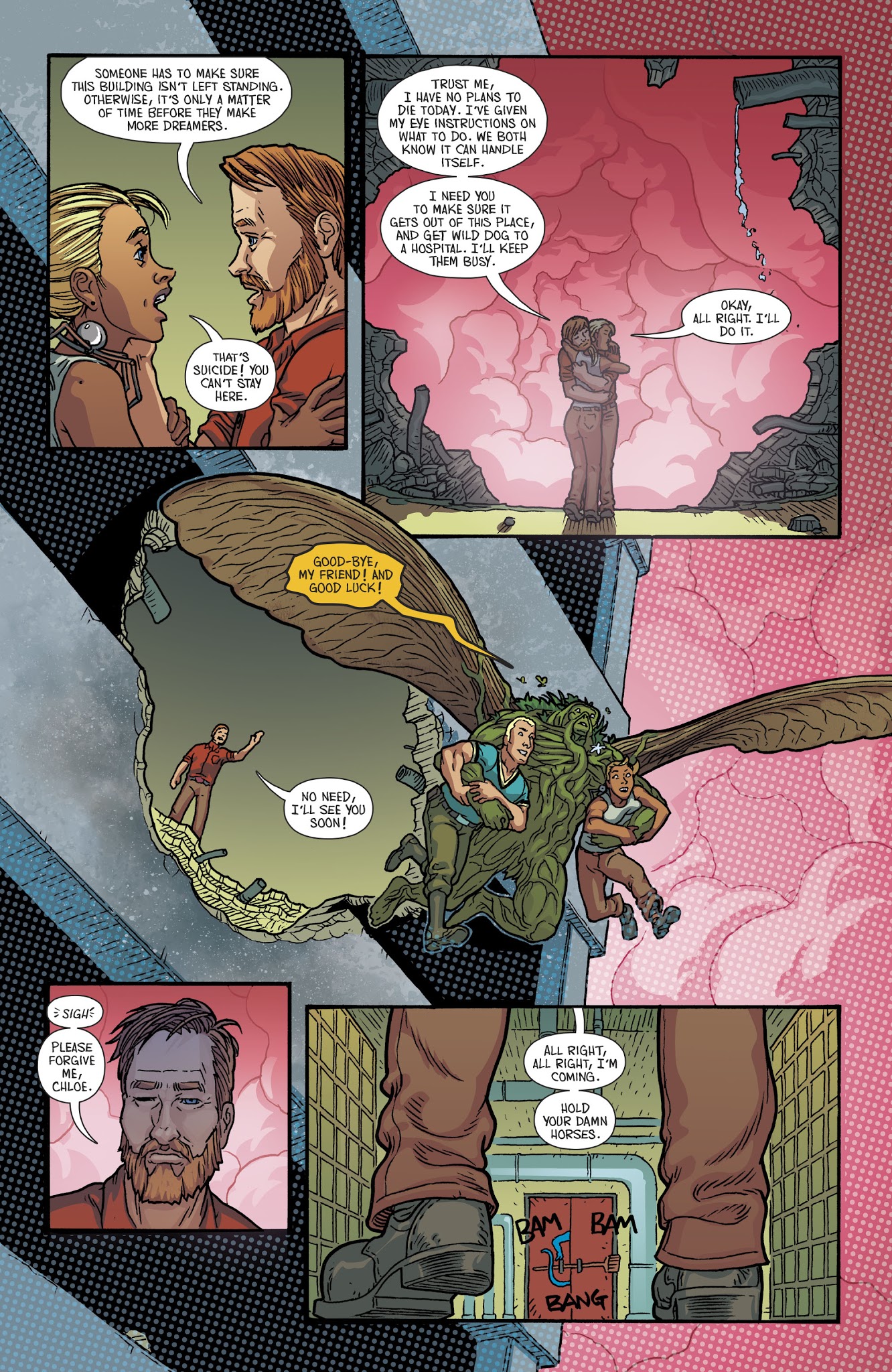 Read online Cave Carson Has a Cybernetic Eye/Swamp Thing Special comic -  Issue # Full - 36