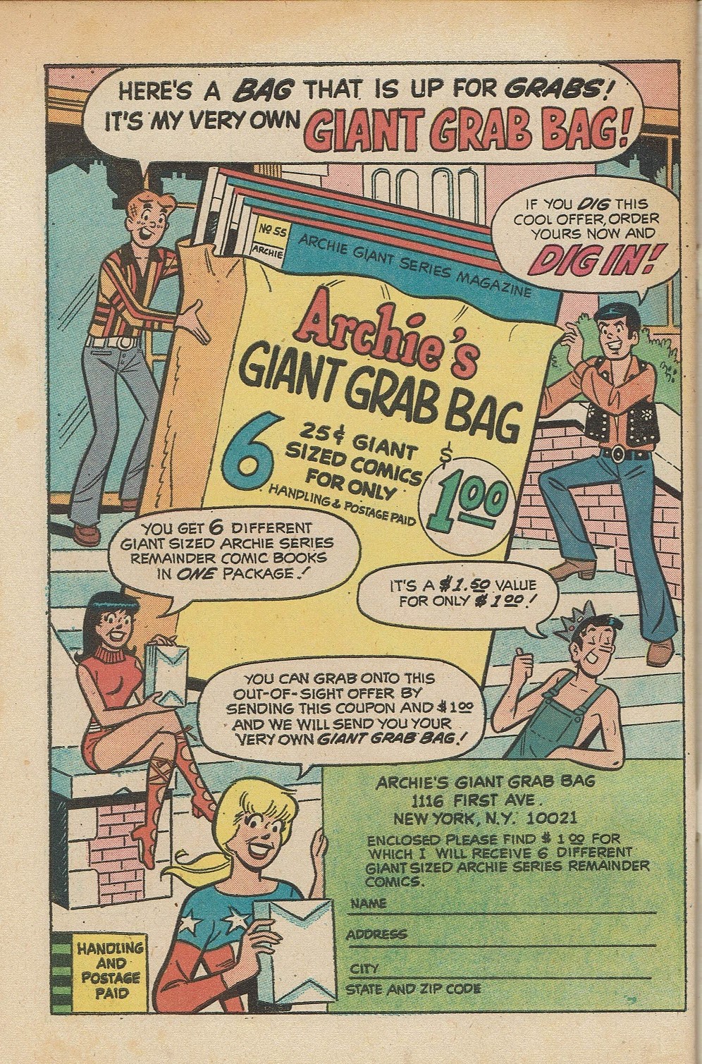 Read online Reggie and Me (1966) comic -  Issue #51 - 50