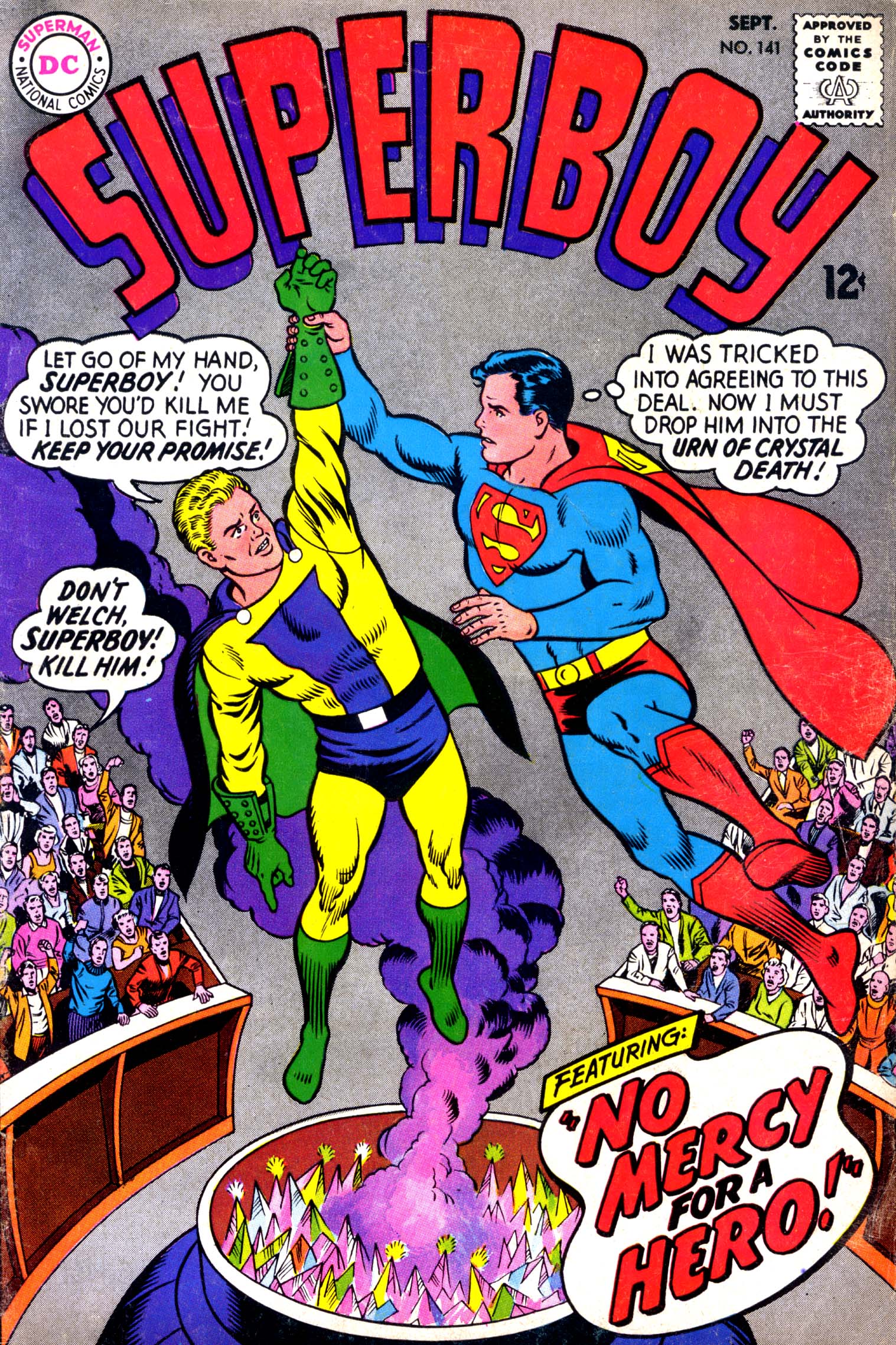 Read online Superboy (1949) comic -  Issue #141 - 1