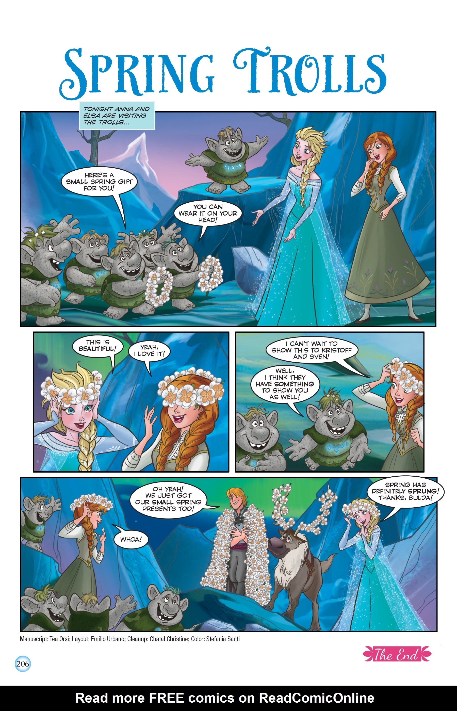 Read online Frozen Adventures: Flurries of Fun comic -  Issue # TPB (Part 3) - 6