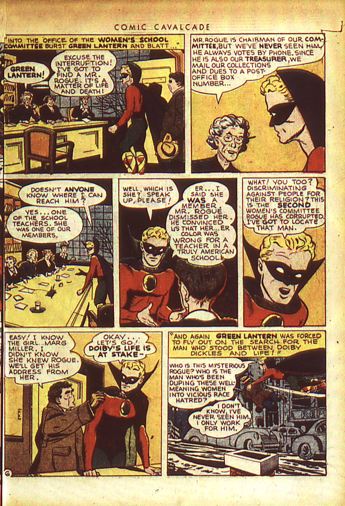 Read online Comic Cavalcade comic -  Issue #9 - 37