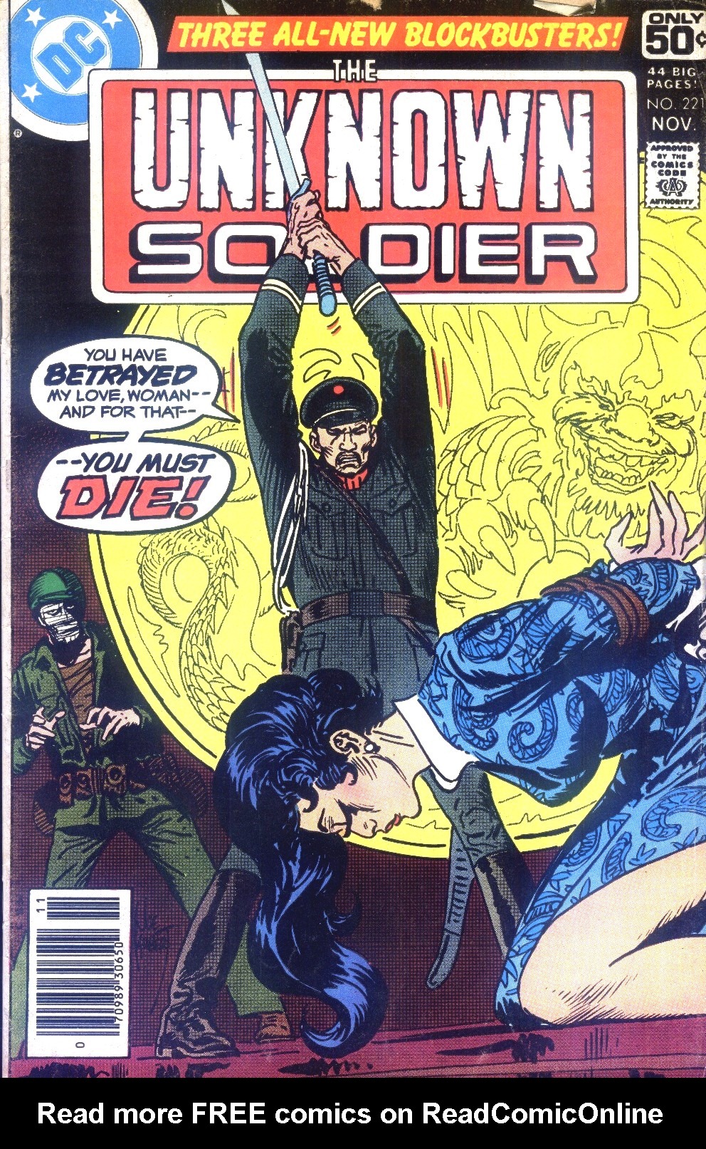 Read online Unknown Soldier (1977) comic -  Issue #221 - 1