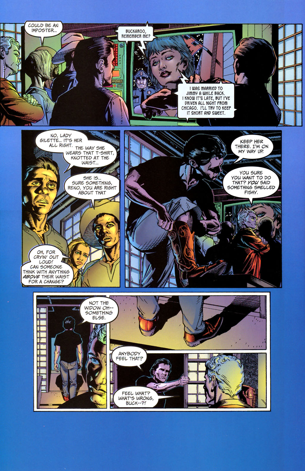 Read online Buckaroo Banzai: Return of the Screw (2006) comic -  Issue #1 - 10
