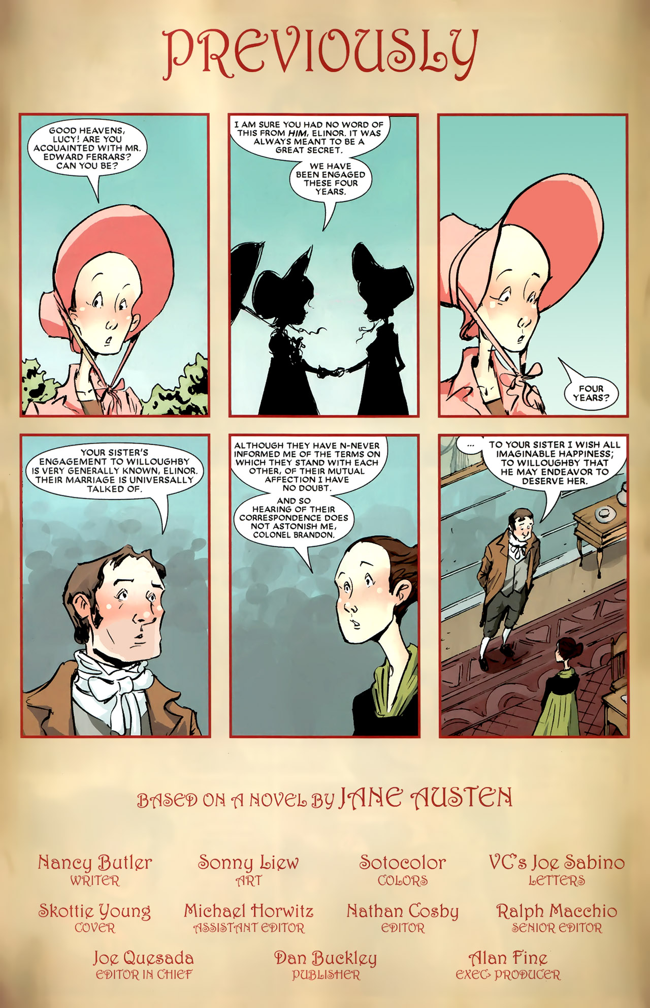 Read online Sense & Sensibility comic -  Issue #4 - 2