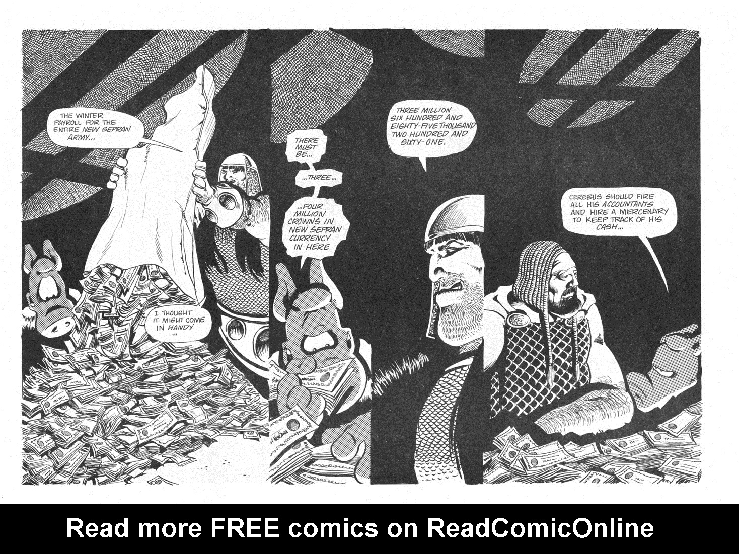 Read online Cerebus comic -  Issue #46 - 21