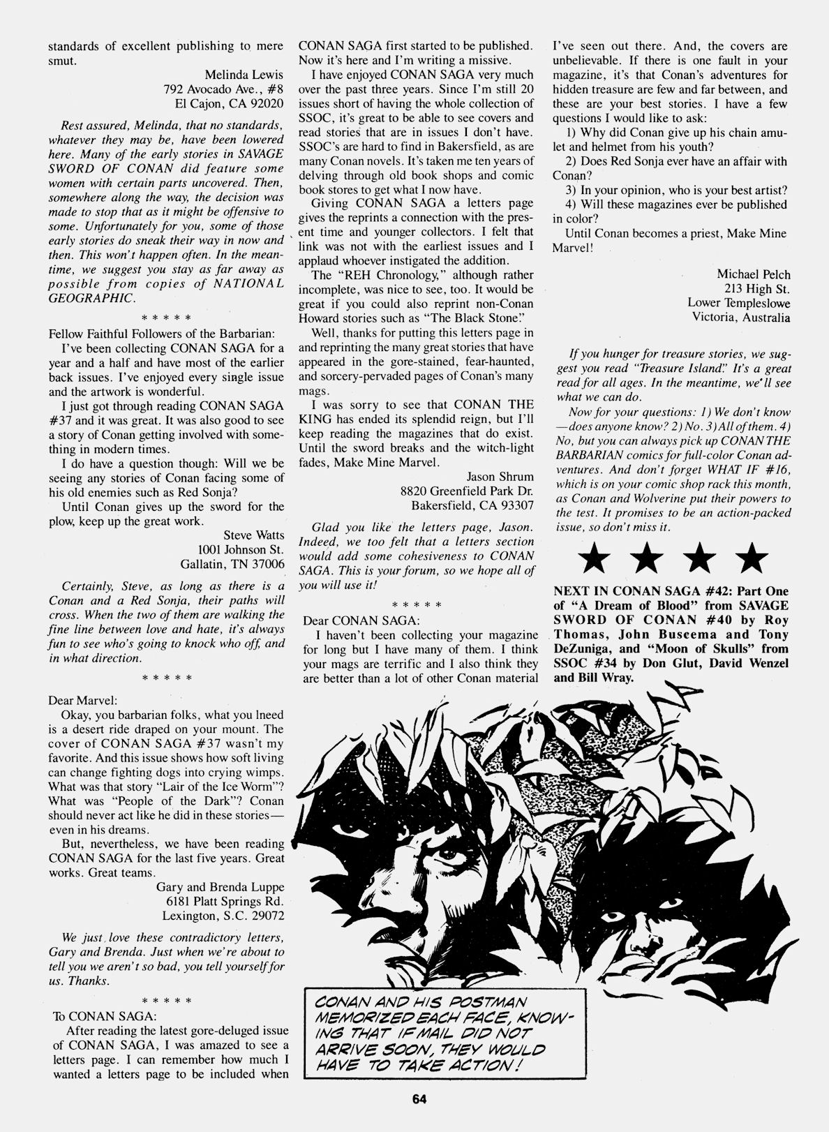Read online Conan Saga comic -  Issue #41 - 66