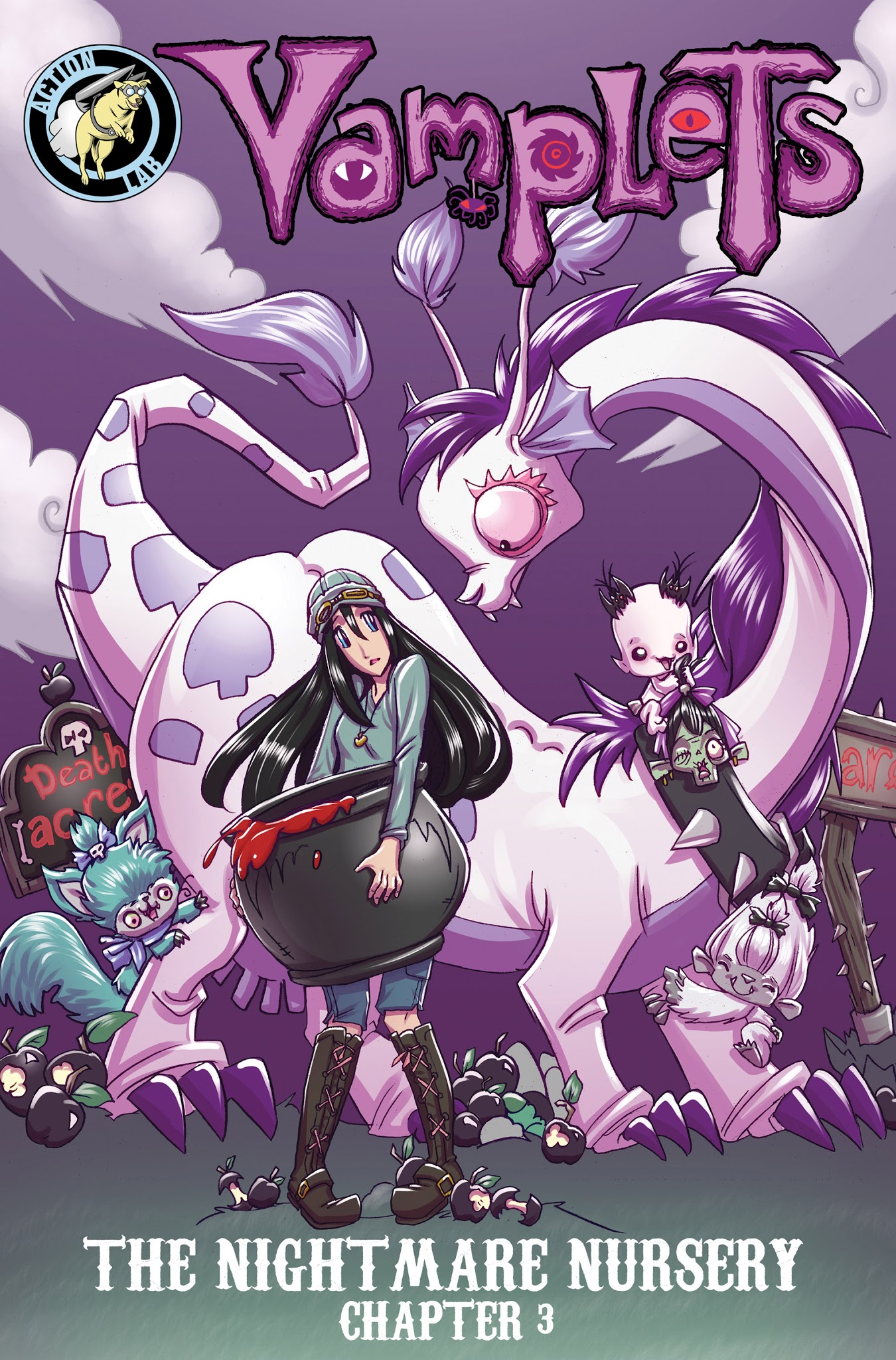Read online Vamplets: Nightmare Nursery comic -  Issue #5 - 1