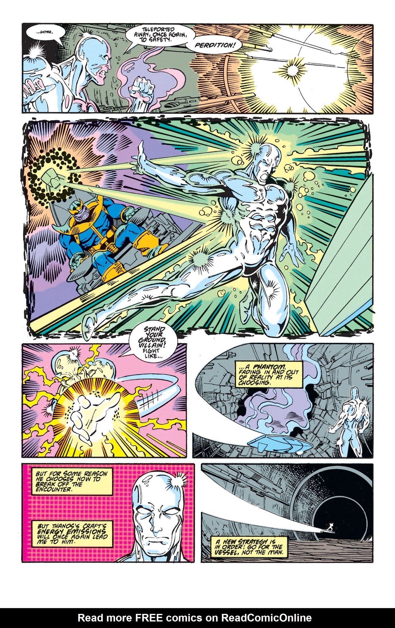 Read online Silver Surfer (1987) comic -  Issue # _TPB Silver Surfer - Rebirth of Thanos (Part 1) - 110