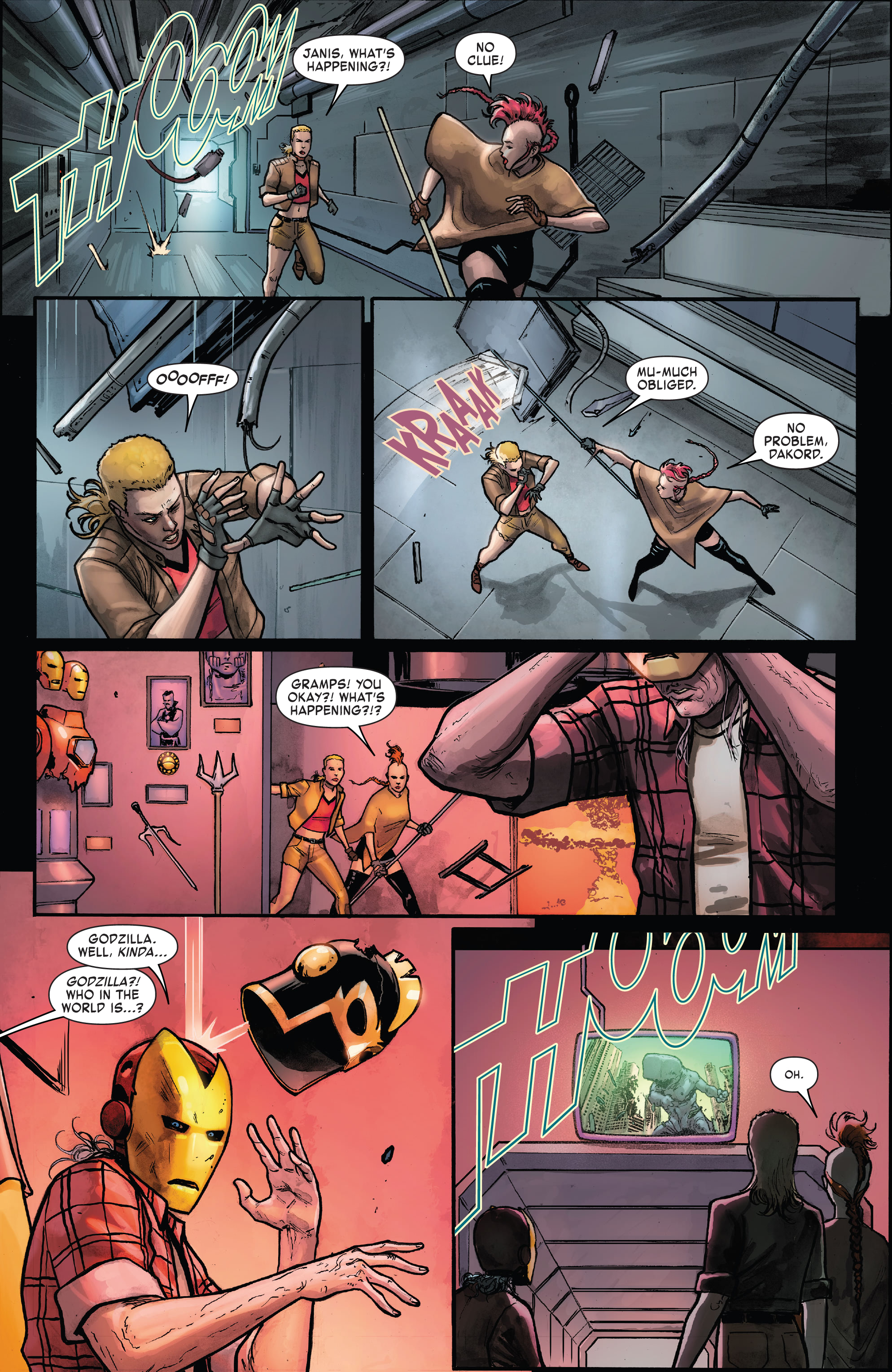 Read online Maestro: World War M comic -  Issue #4 - 4