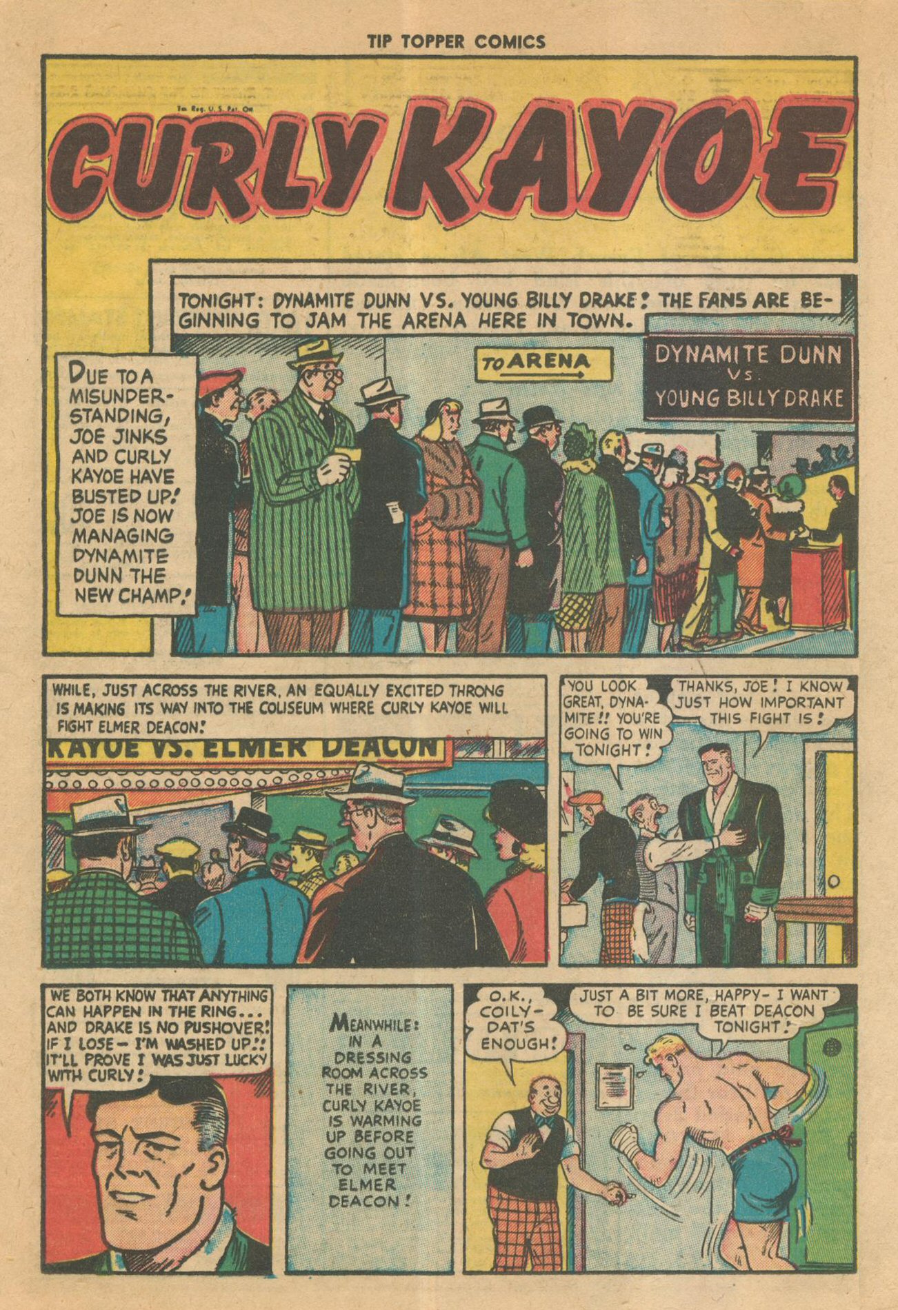 Read online Tip Topper Comics comic -  Issue #13 - 19