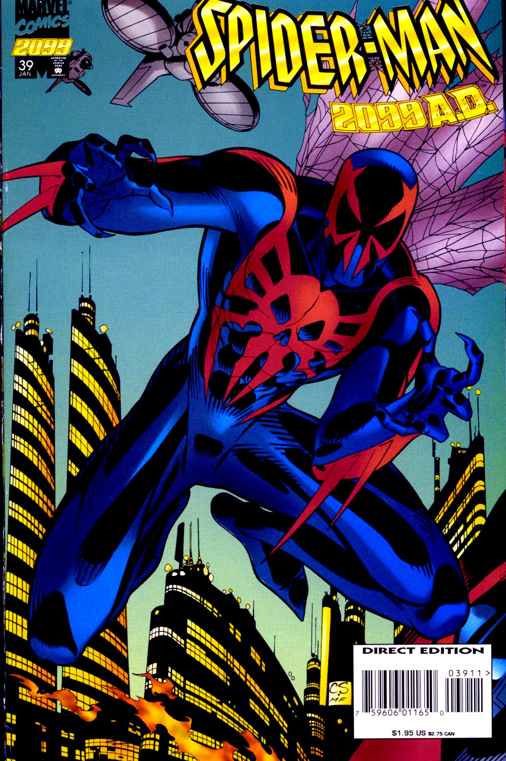 Spider-Man 2099 (1992) issue 39 - Page 1