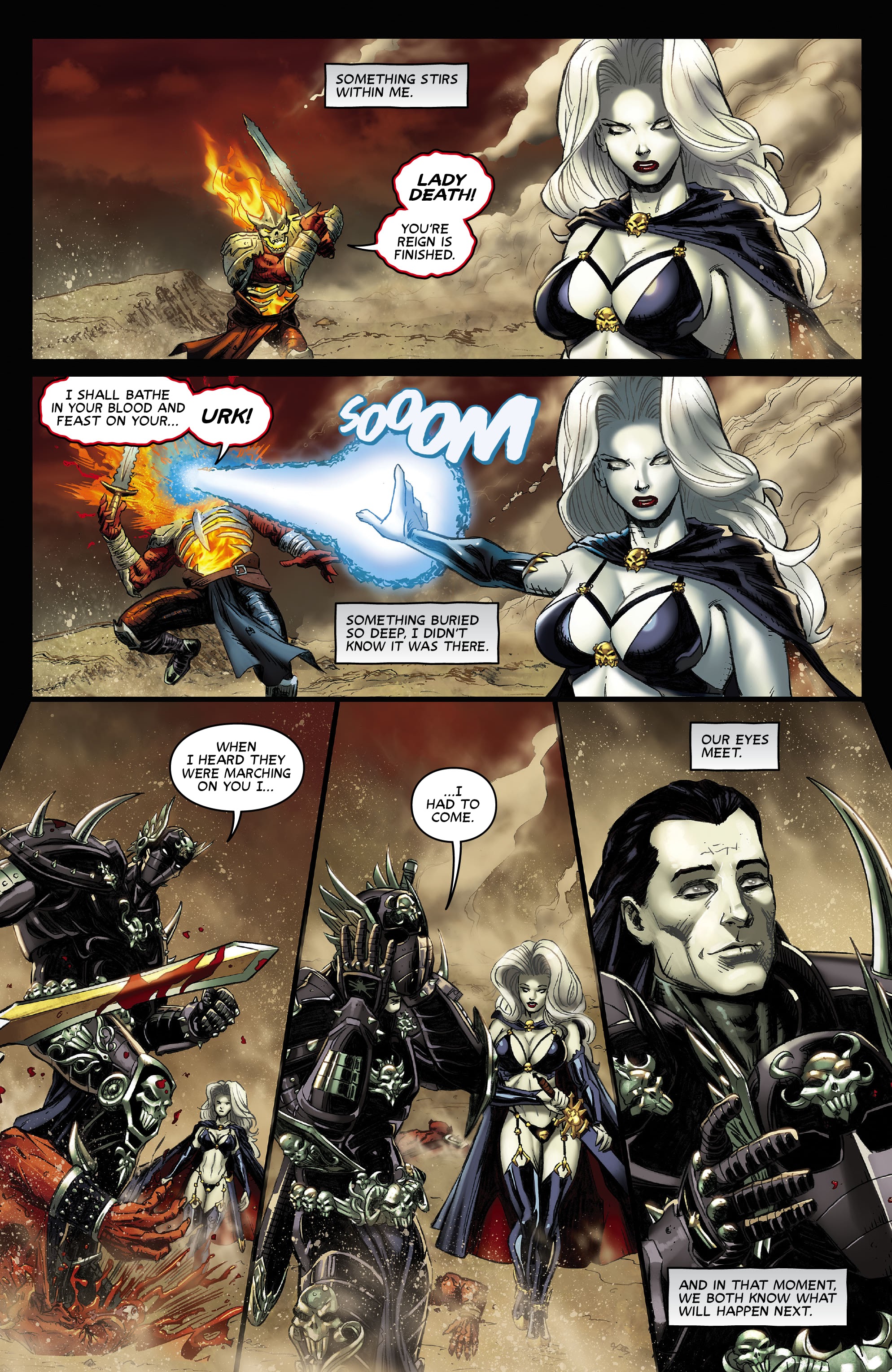 Read online Lady Death: Nightmare Symphony comic -  Issue #1 - 8