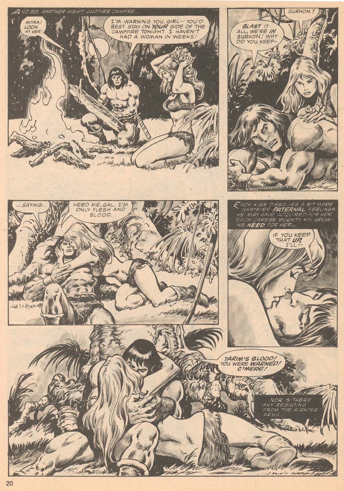 Read online The Savage Sword Of Conan comic -  Issue #64 - 20