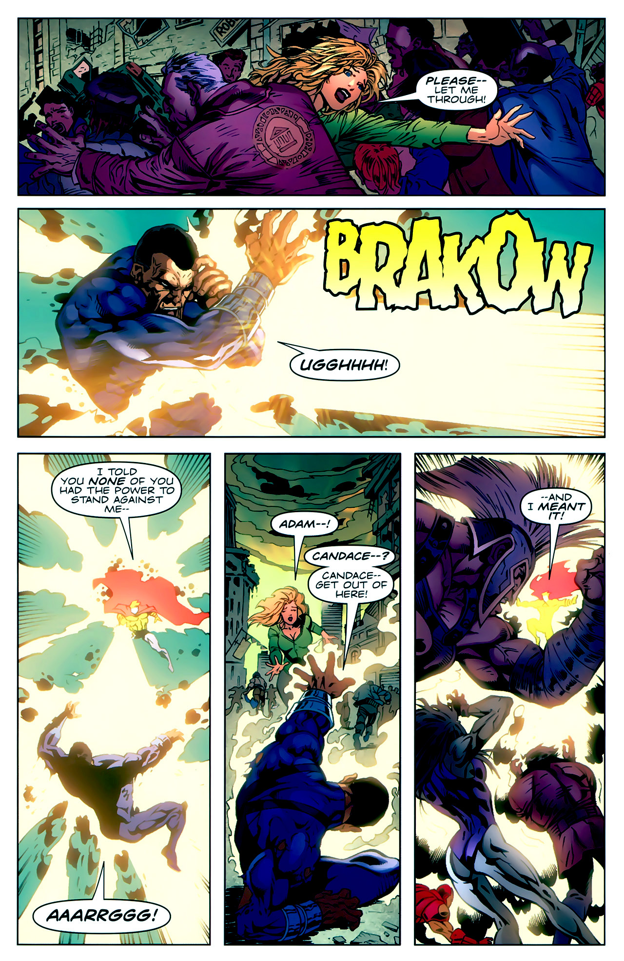 Read online Adam: Legend of the Blue Marvel comic -  Issue #5 - 26