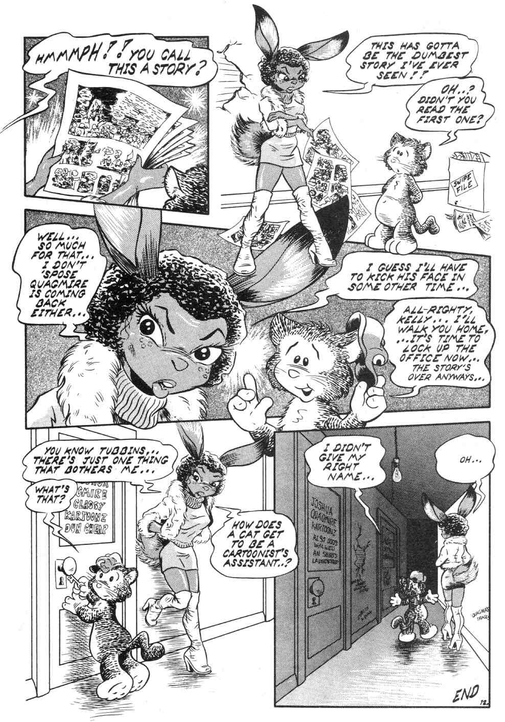 Read online Army  Surplus Komikz Featuring: Cutey Bunny comic -  Issue #1 - 28