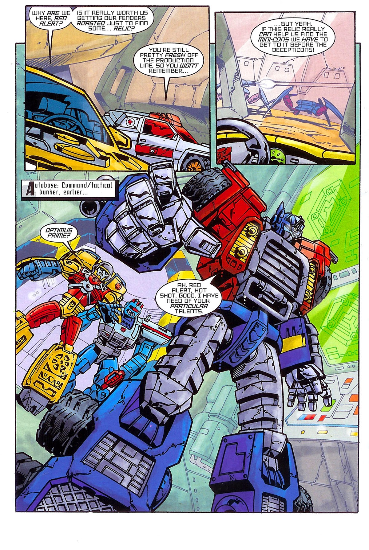 Read online Transformers: The Balance of Power comic -  Issue # Full - 5