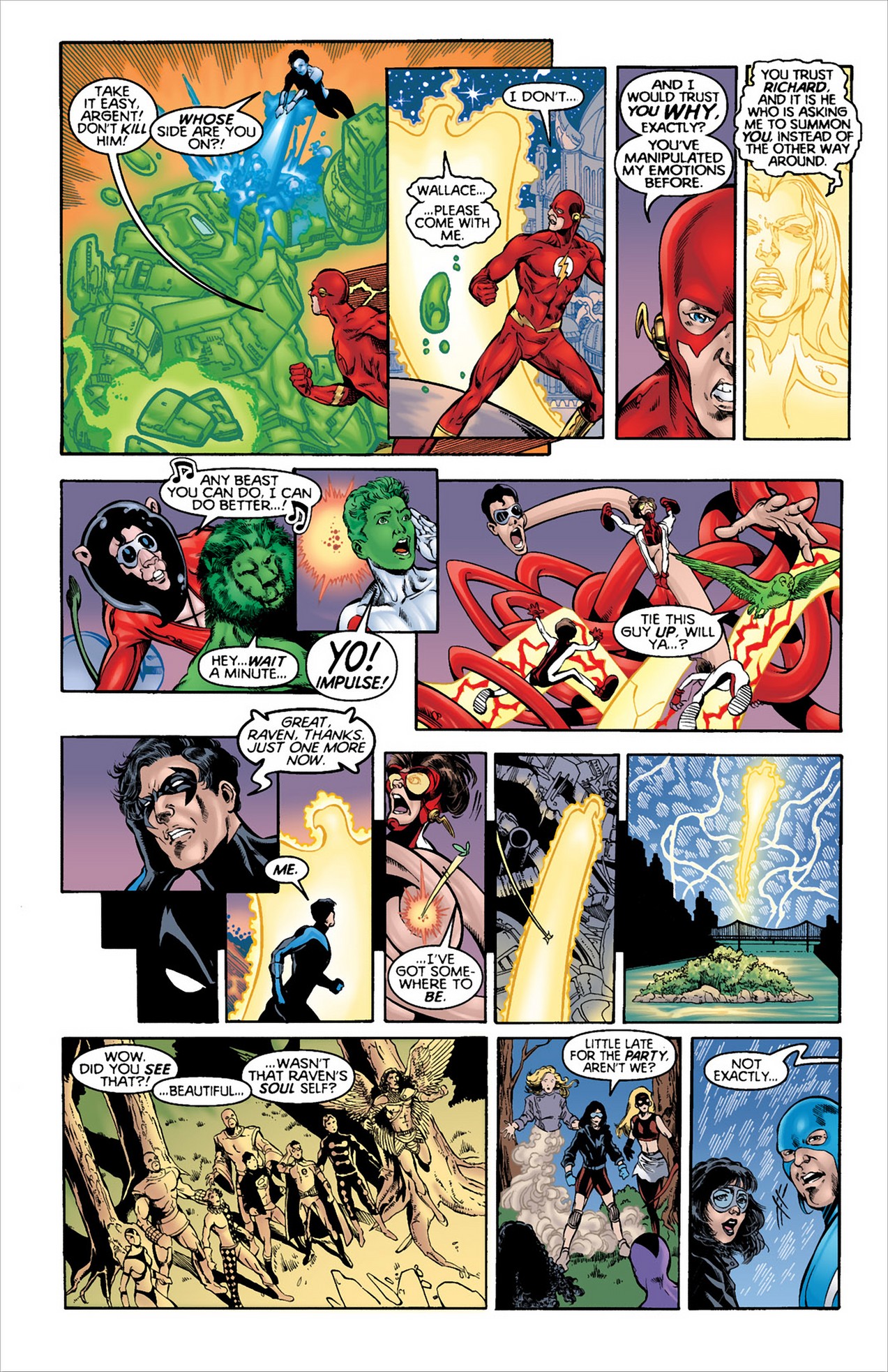 Read online JLA/Titans comic -  Issue #2 - 31