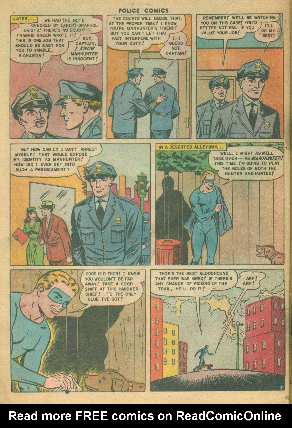 Read online Police Comics comic -  Issue #99 - 30