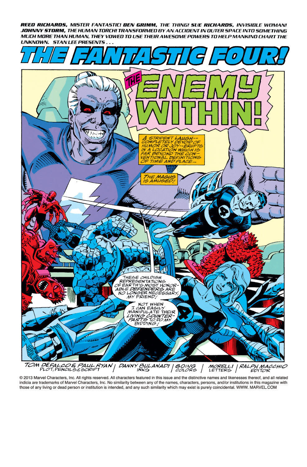 Read online Fantastic Four (1961) comic -  Issue #366 - 2