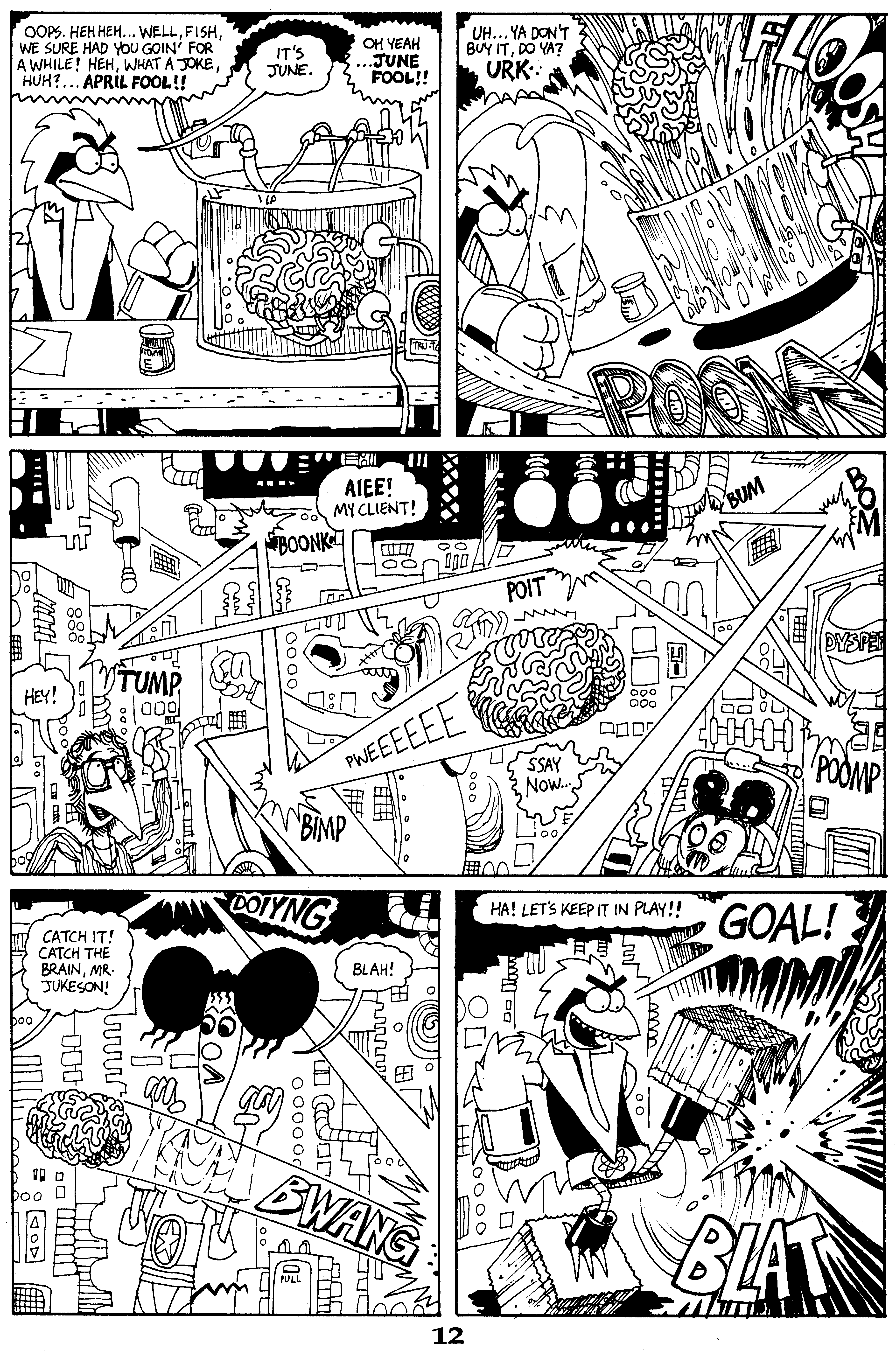 Read online Critters comic -  Issue #30 - 14