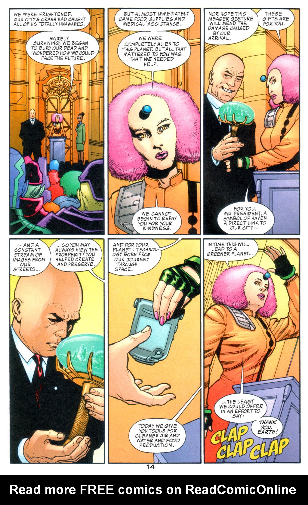 Read online Haven: The Broken City comic -  Issue #8 - 14