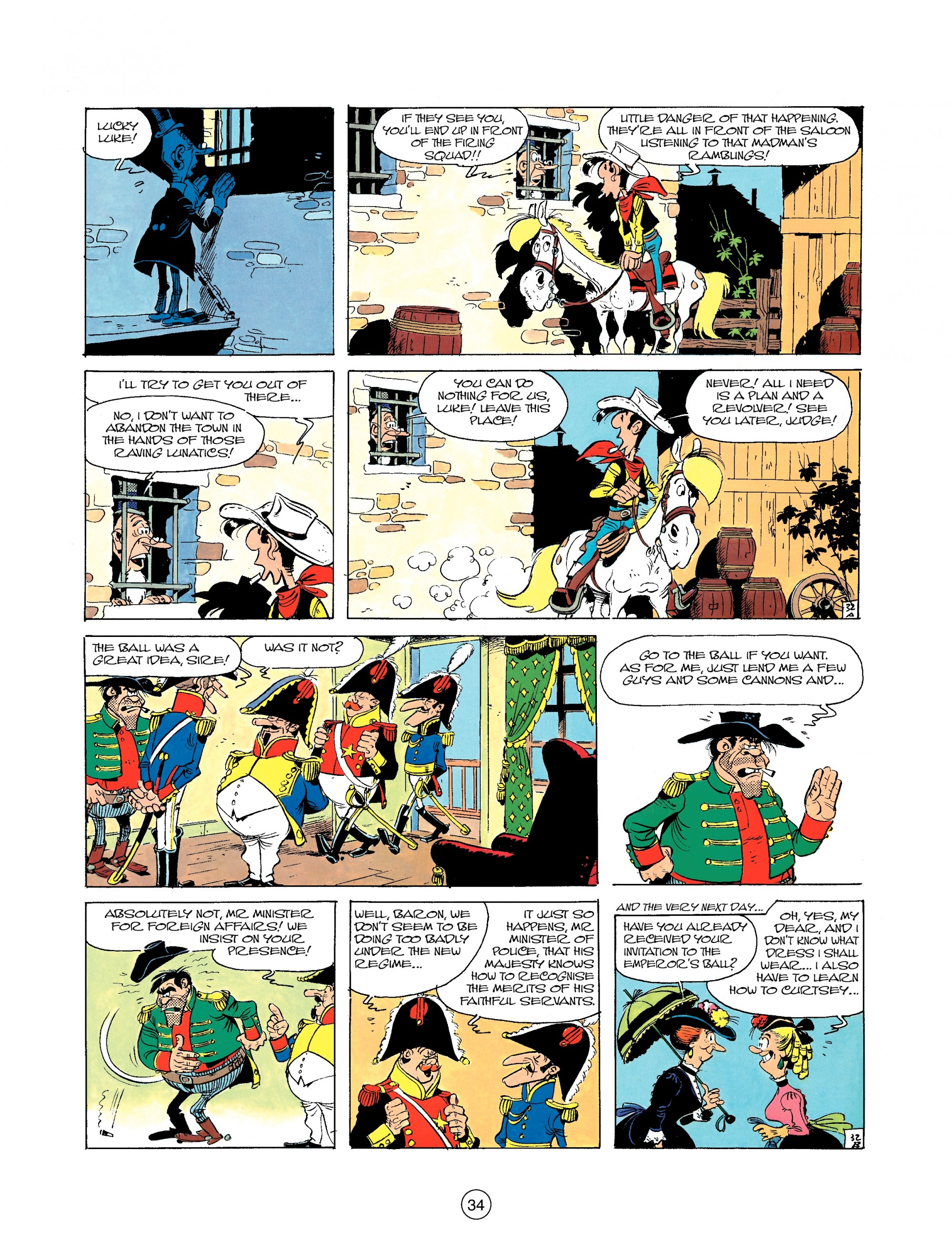 Read online A Lucky Luke Adventure comic -  Issue #22 - 34