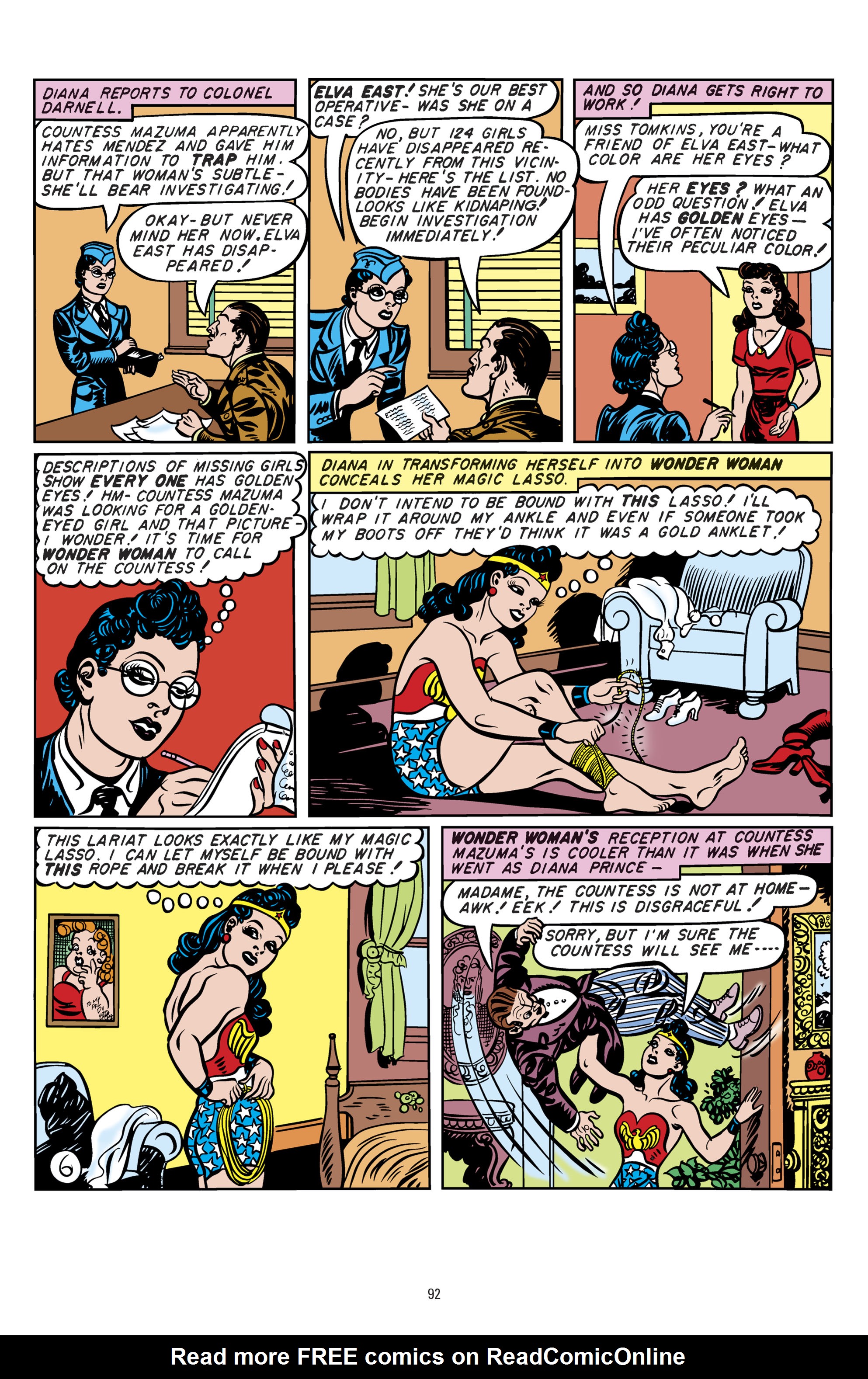 Read online Wonder Woman: The Golden Age comic -  Issue # TPB 3 (Part 1) - 92