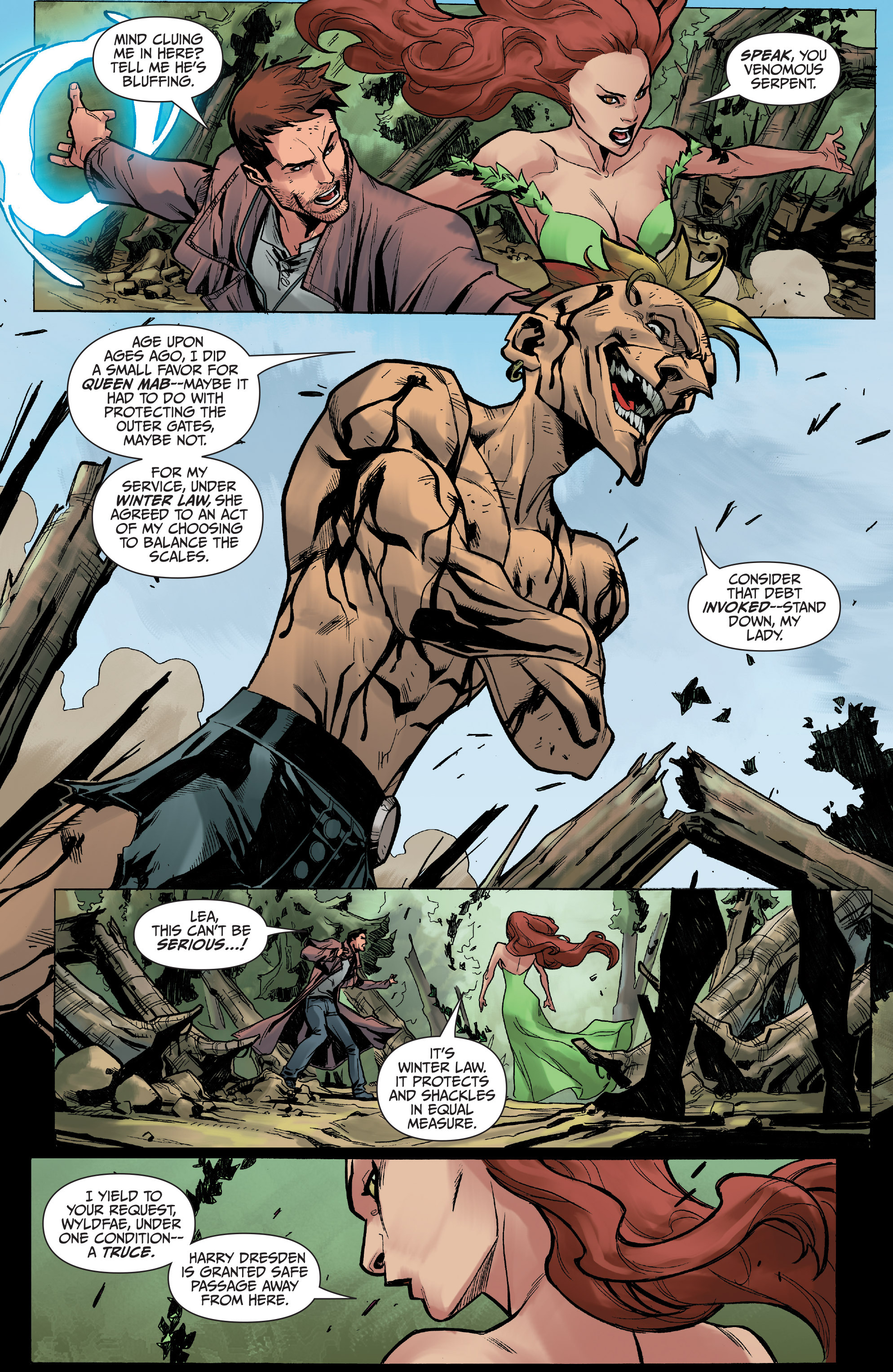Read online Jim Butcher's The Dresden Files: Wild Card comic -  Issue #5 - 14