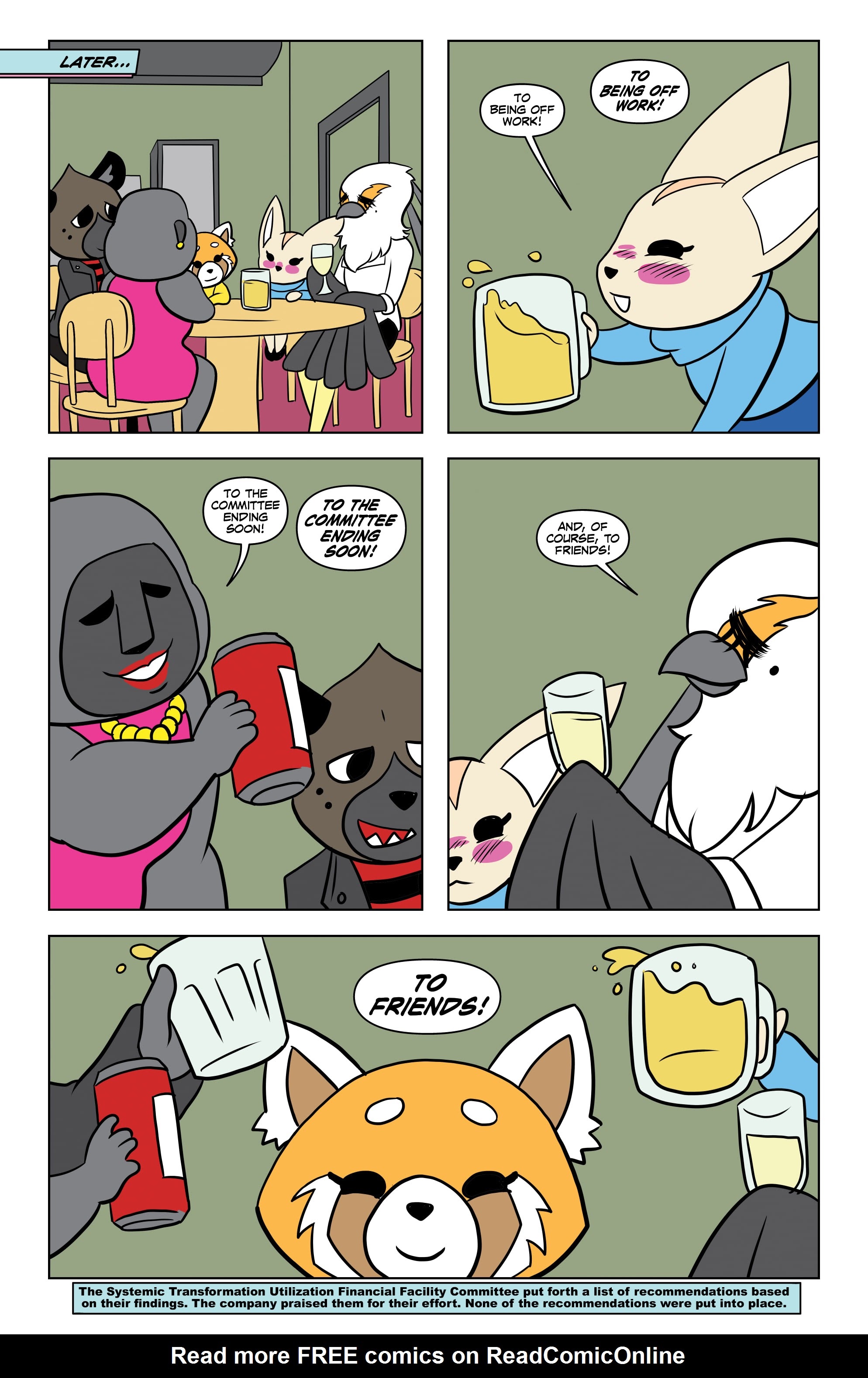 Read online Aggretsuko: Meet Her World comic -  Issue #1 - 24