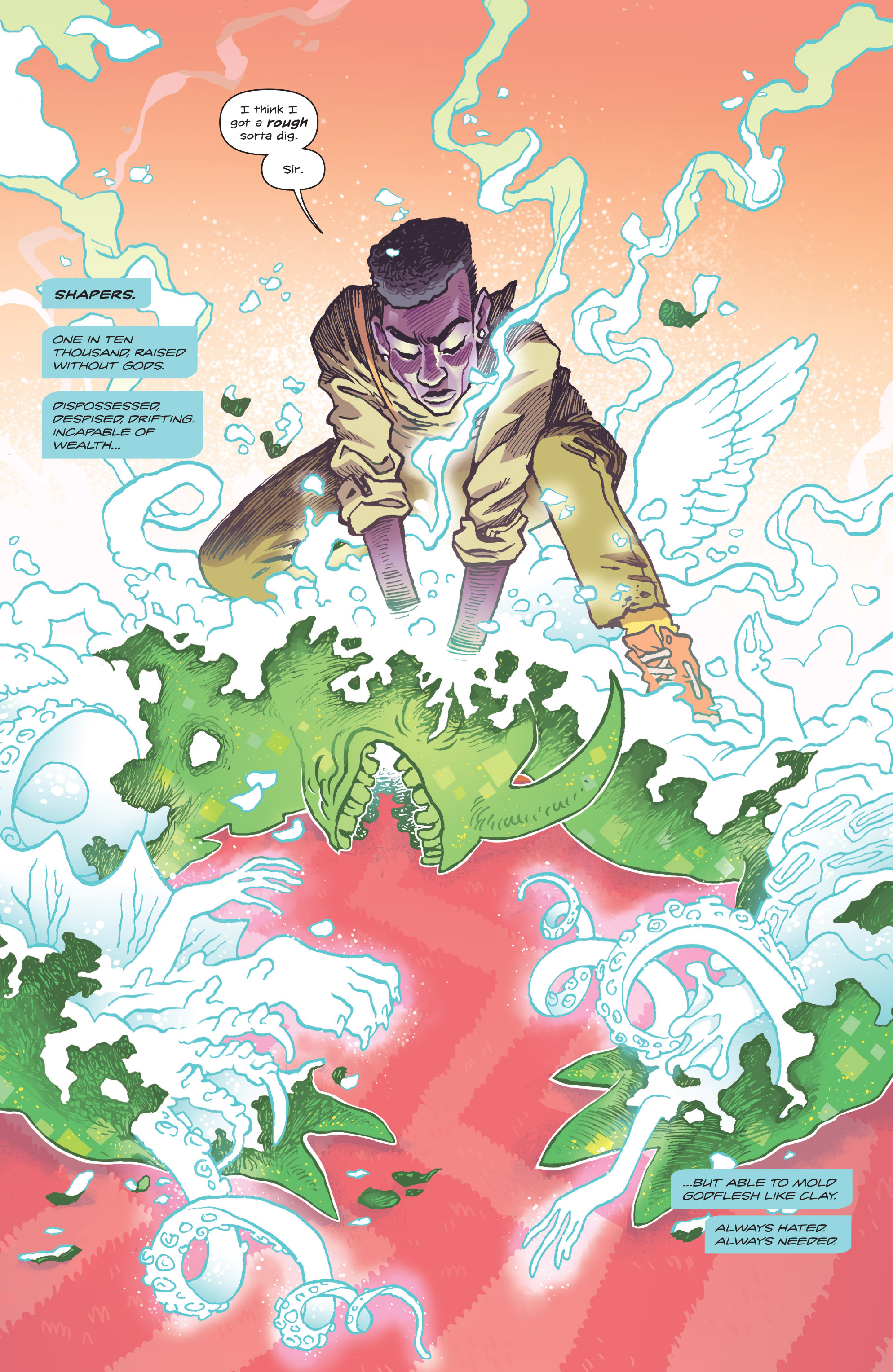 Read online Godshaper comic -  Issue #1 - 10