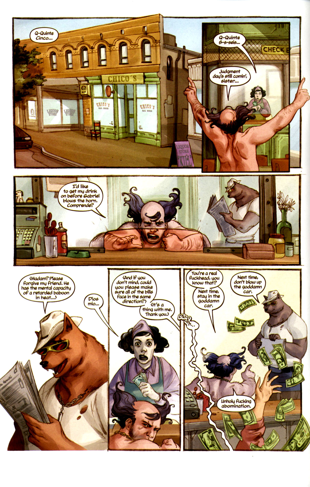 Read online Bad Dog comic -  Issue #1 - 5
