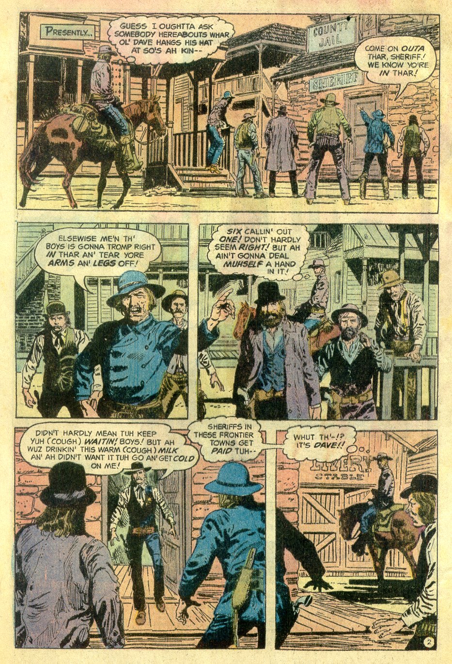 Read online Weird Western Tales (1972) comic -  Issue #31 - 3